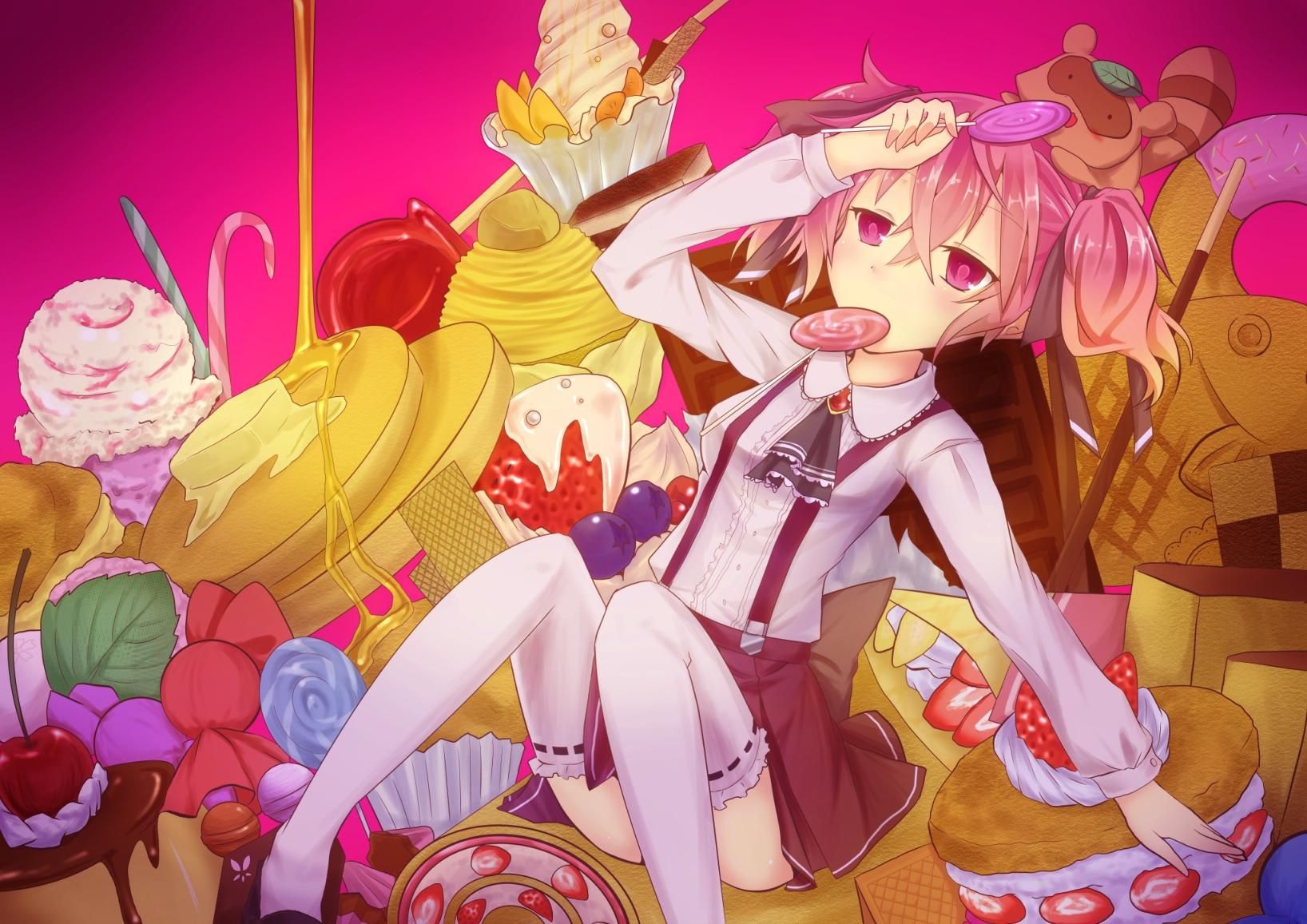 Candy Anime Wallpapers Wallpaper Cave