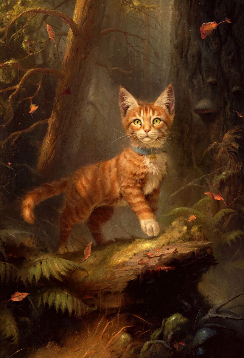 Warrior Cats Firestar Wallpapers Wallpaper Cave