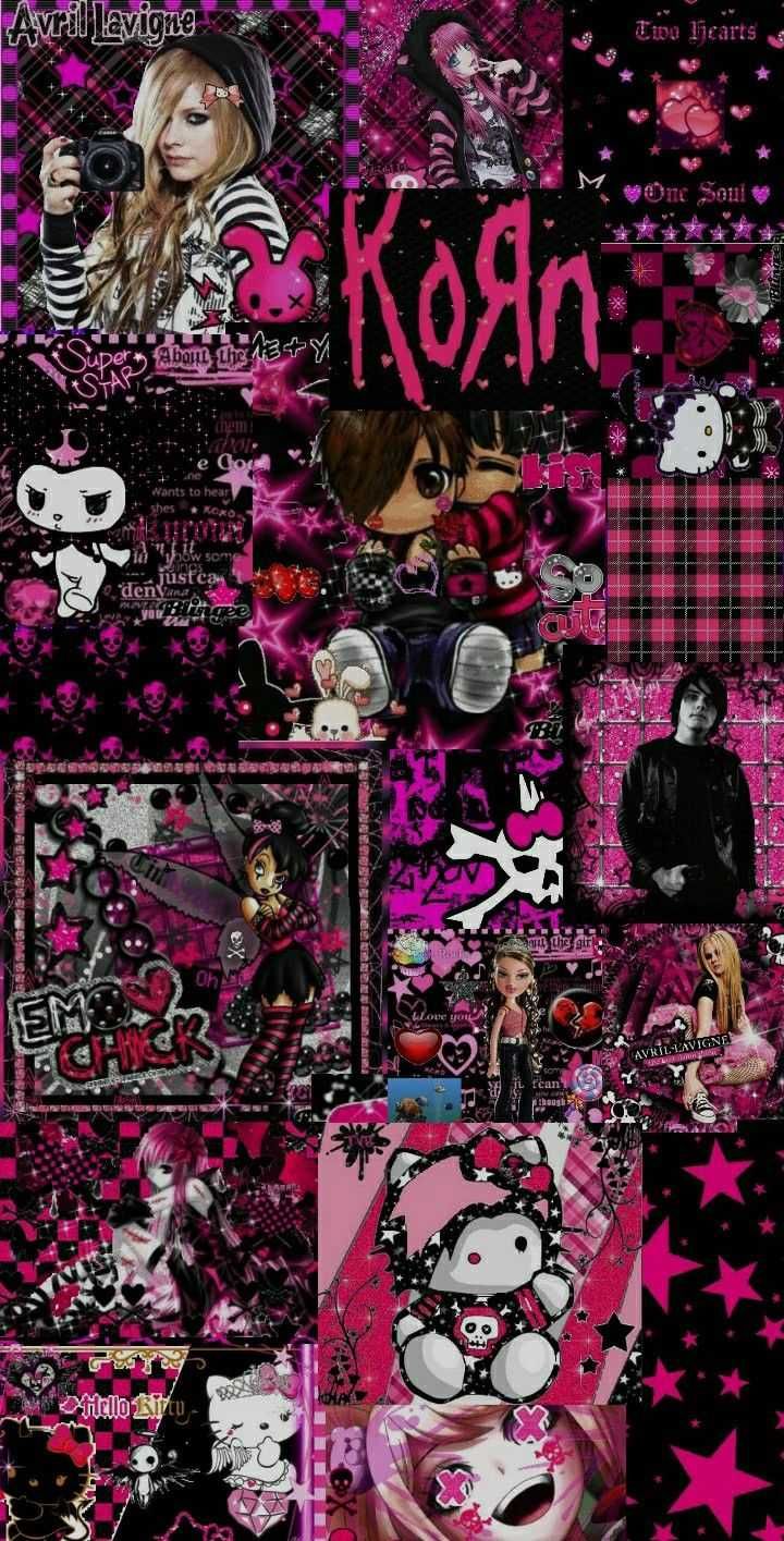 Goth Hello Kitty Wallpapers Wallpaper Cave