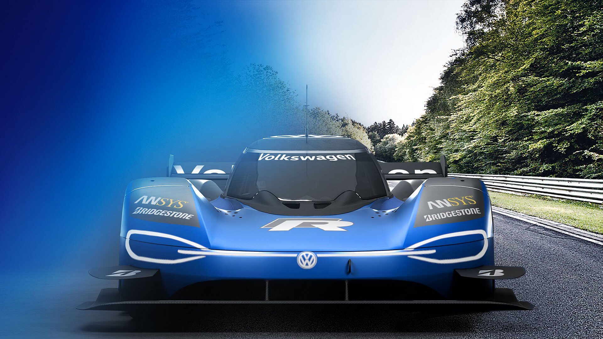 Volkswagen Electric R Wallpapers Wallpaper Cave