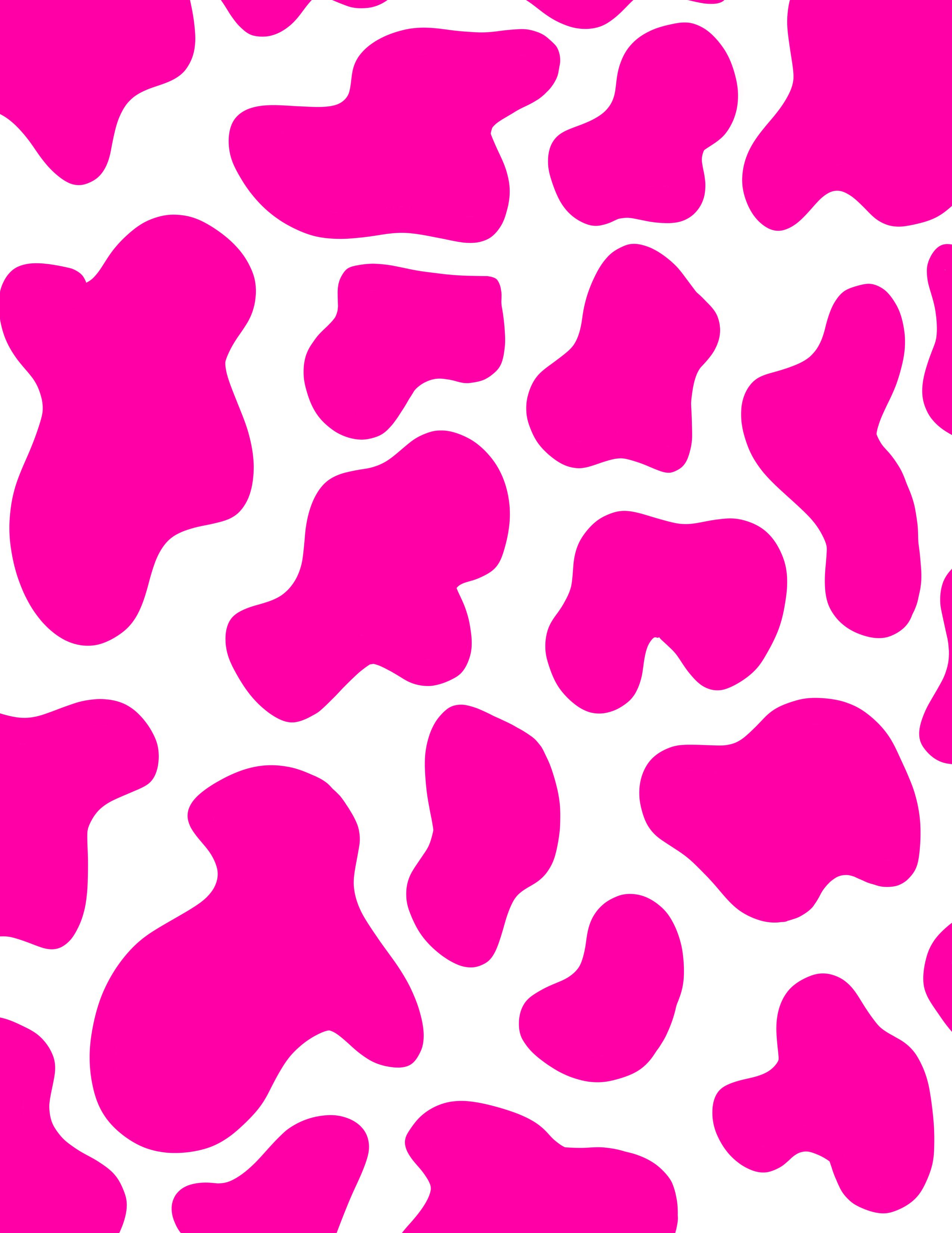 Cow Print Pink Wallpapers Wallpaper Cave