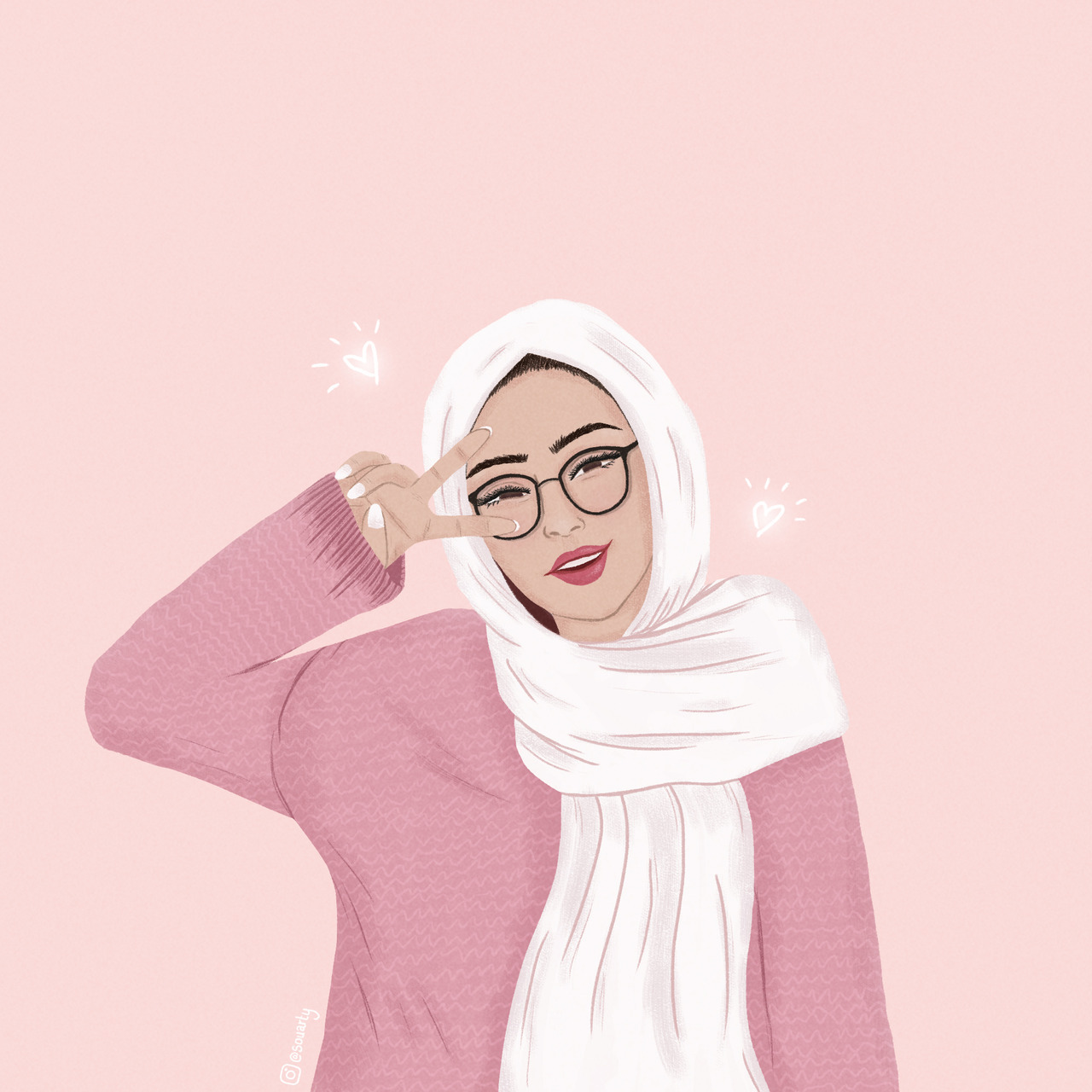 Aesthetic Hijab Girl Wallpapers Wallpaper Cave