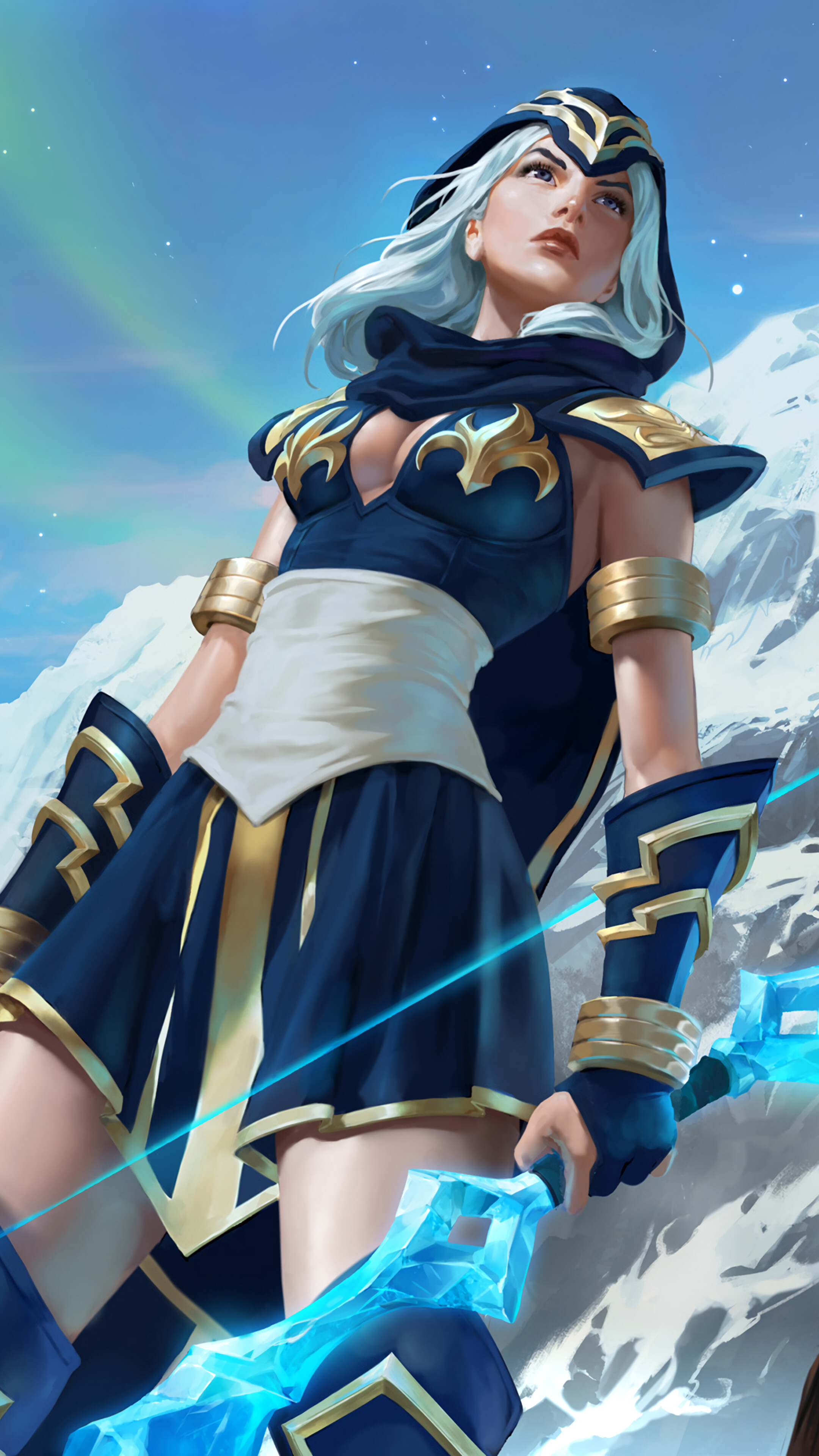 League Of Legends Ashe Wallpaper Wallpapersafari