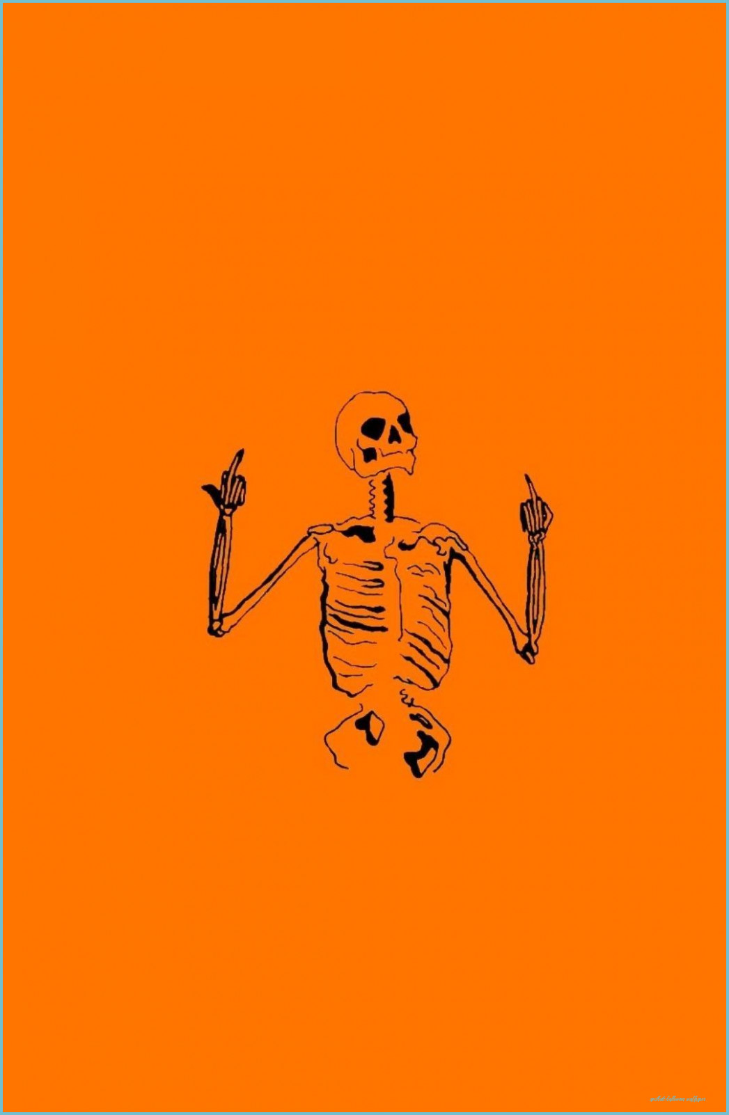 Orange Halloween Aesthetic Wallpapers Wallpaper Cave