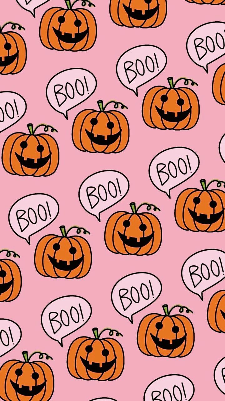 Cute Preppy Halloween Wallpapers Wallpaper Cave