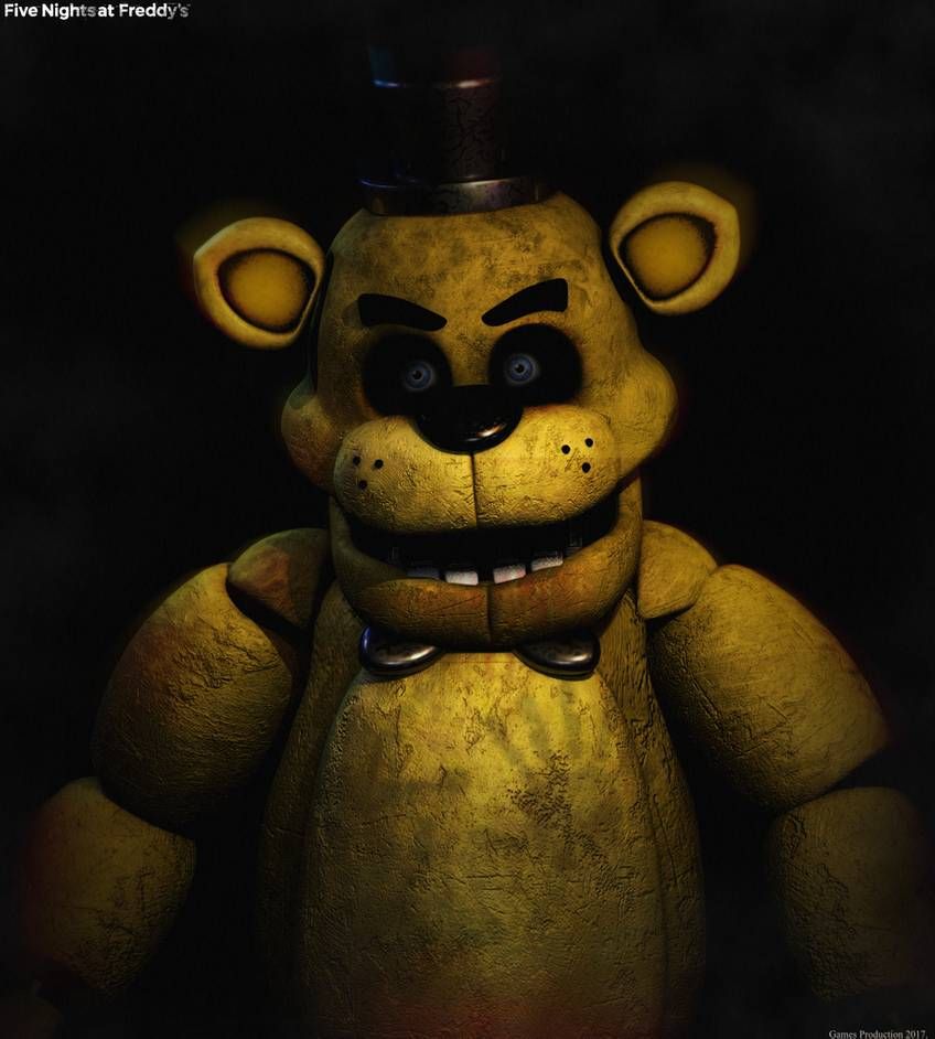 FNAF Golden Freddy Wallpapers Wallpaper Cave