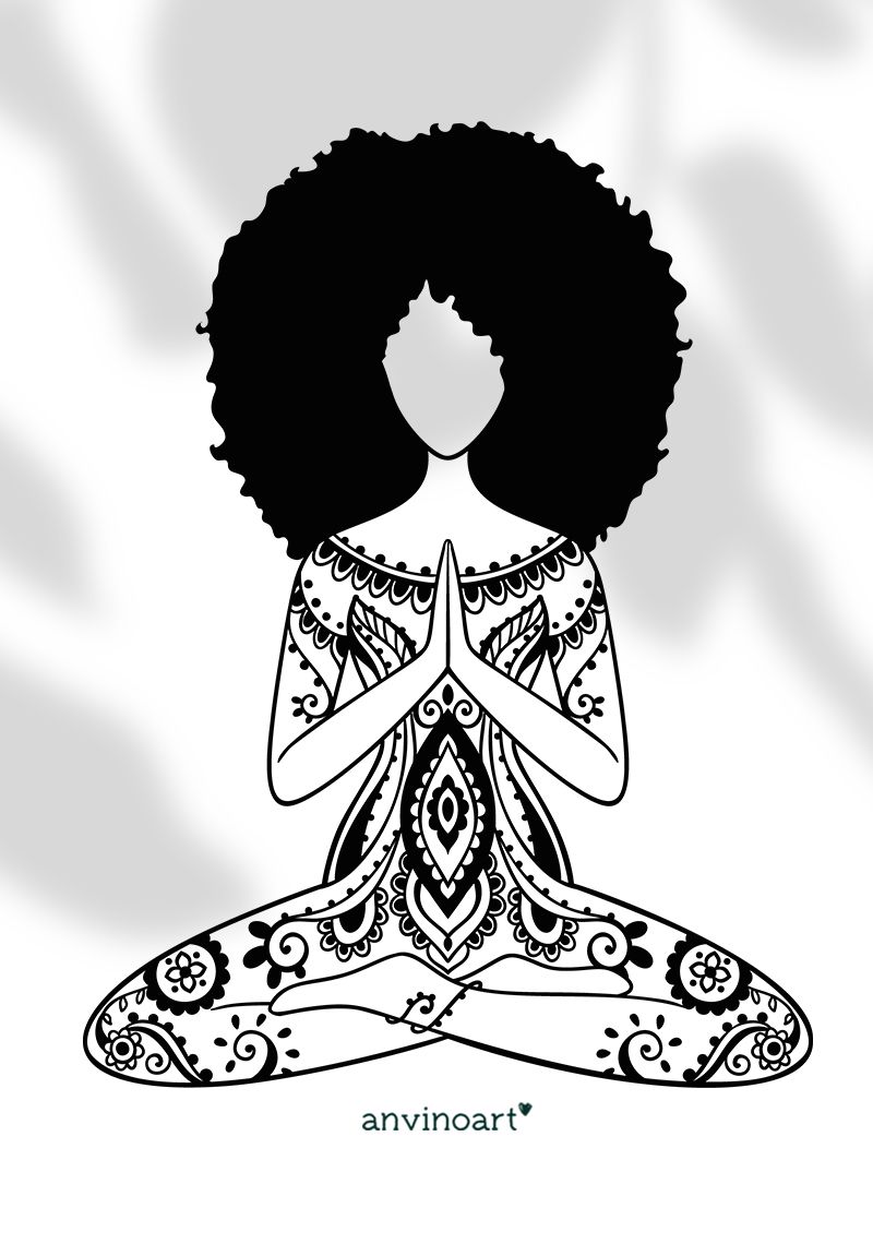 Yoga Black Women Wallpapers Wallpaper Cave
