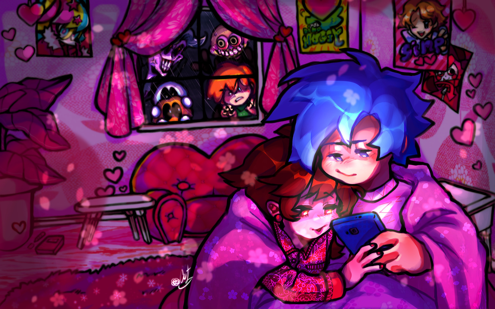 FNF Pico And BF Wallpapers Wallpaper Cave