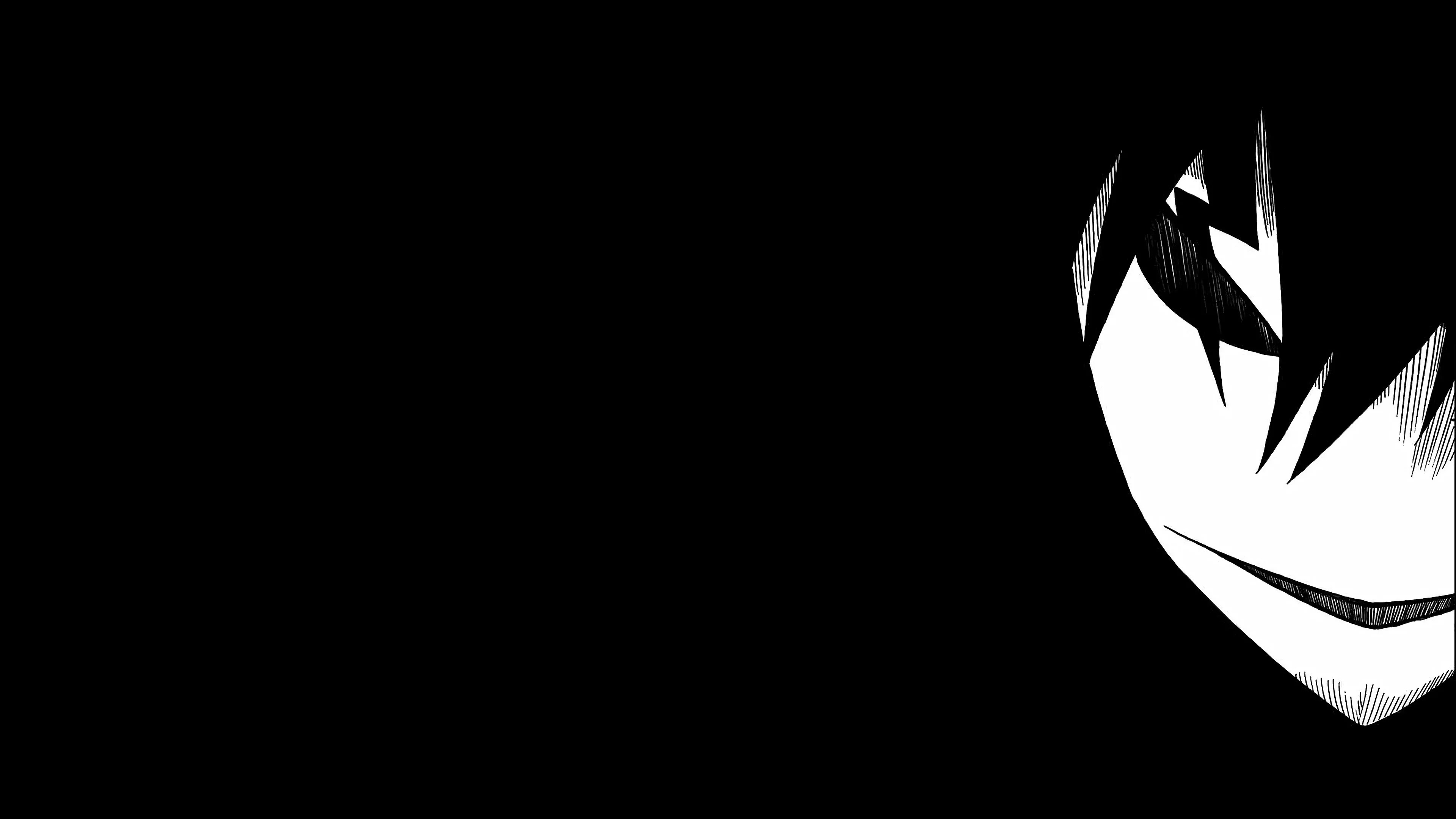 Anime Black Minimal Wallpapers Wallpaper Cave