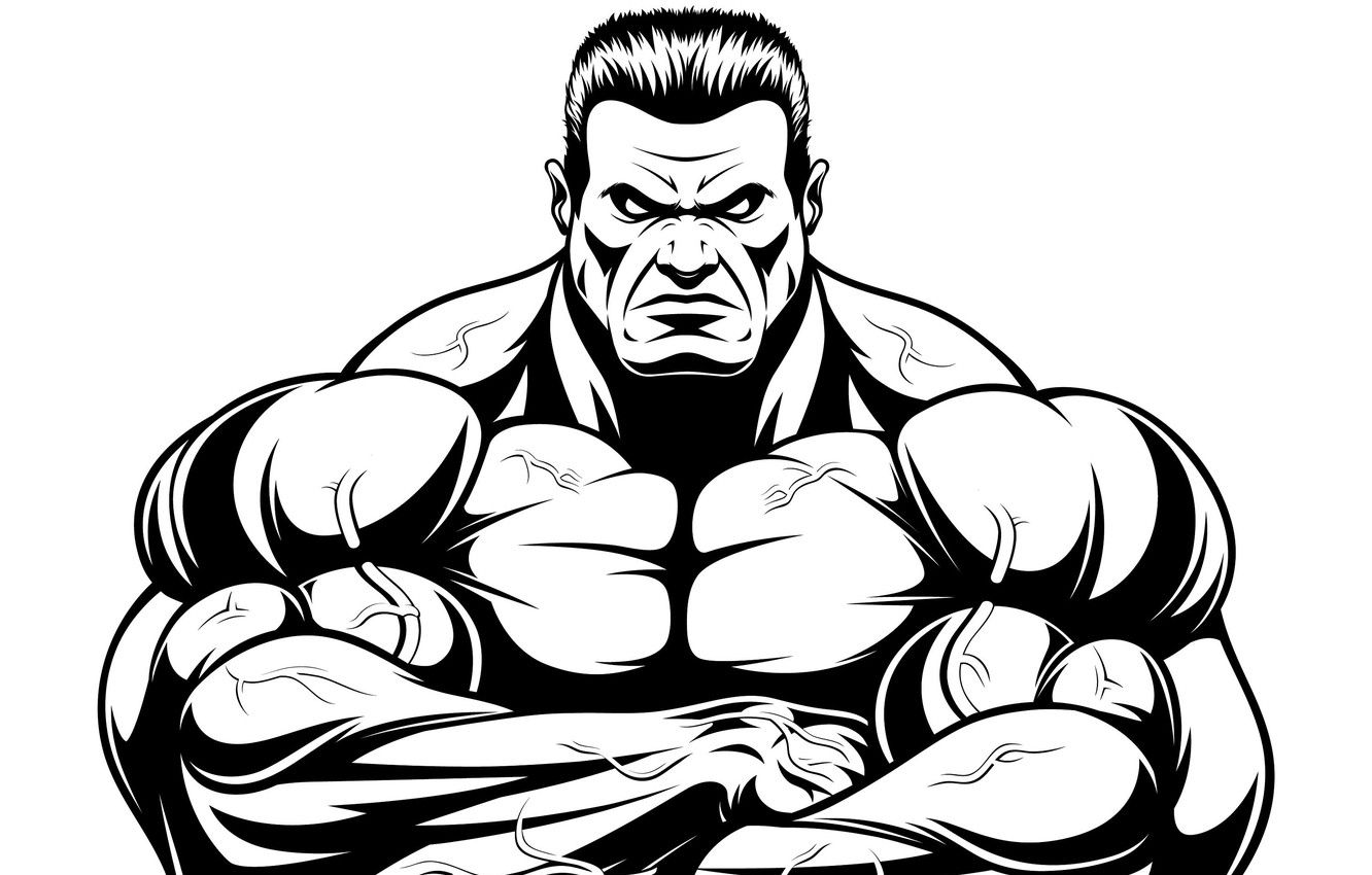 Bodybuilding Cartoon Wallpapers Wallpaper Cave