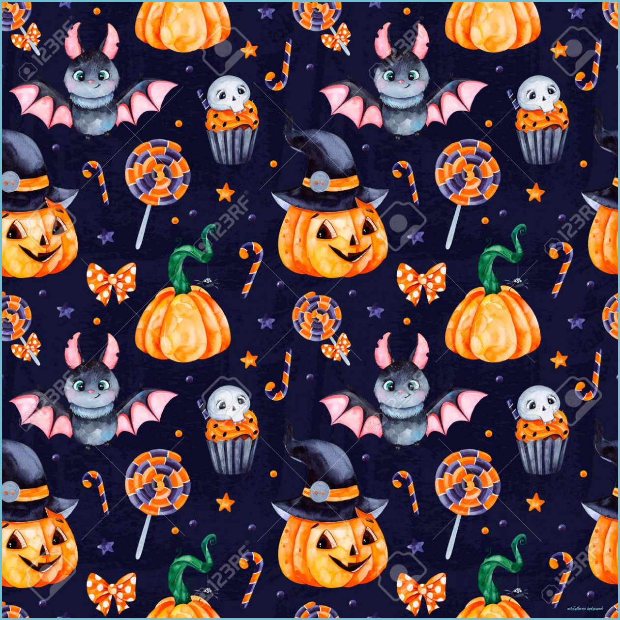 Cute Black Halloween Wallpapers Wallpaper Cave