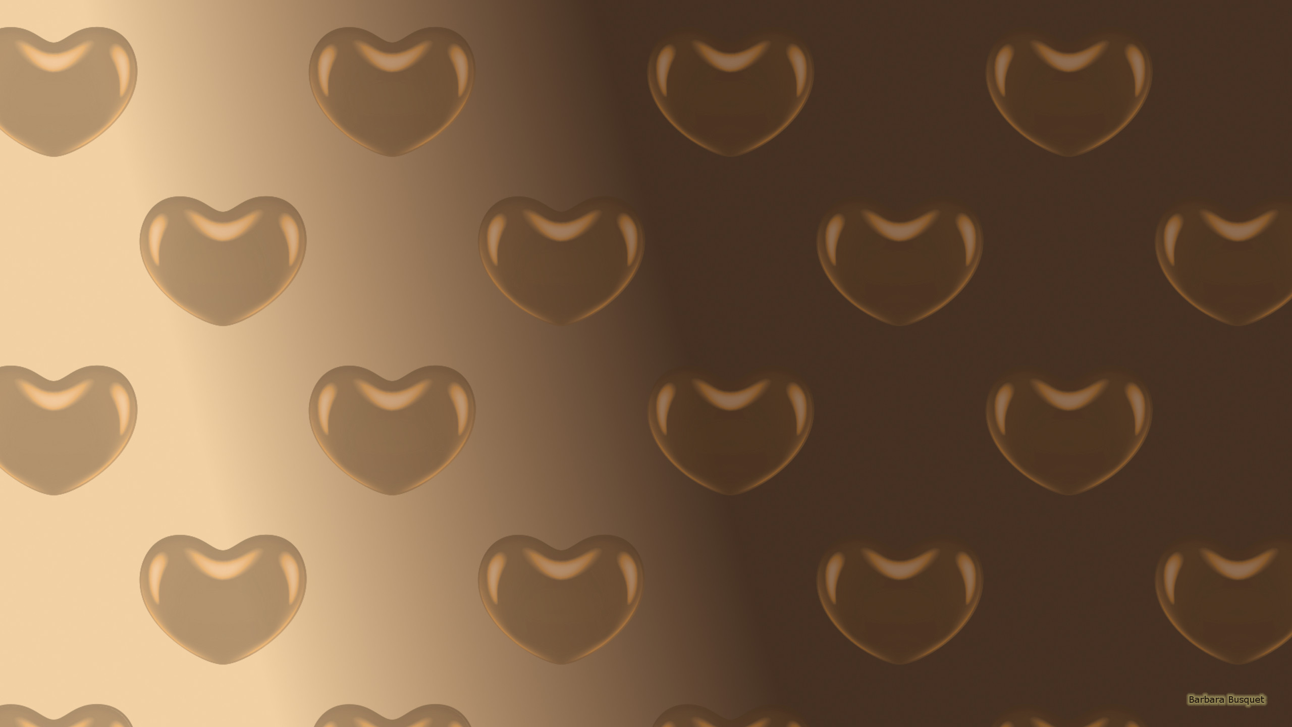 Brown Hearts Wallpapers Wallpaper Cave