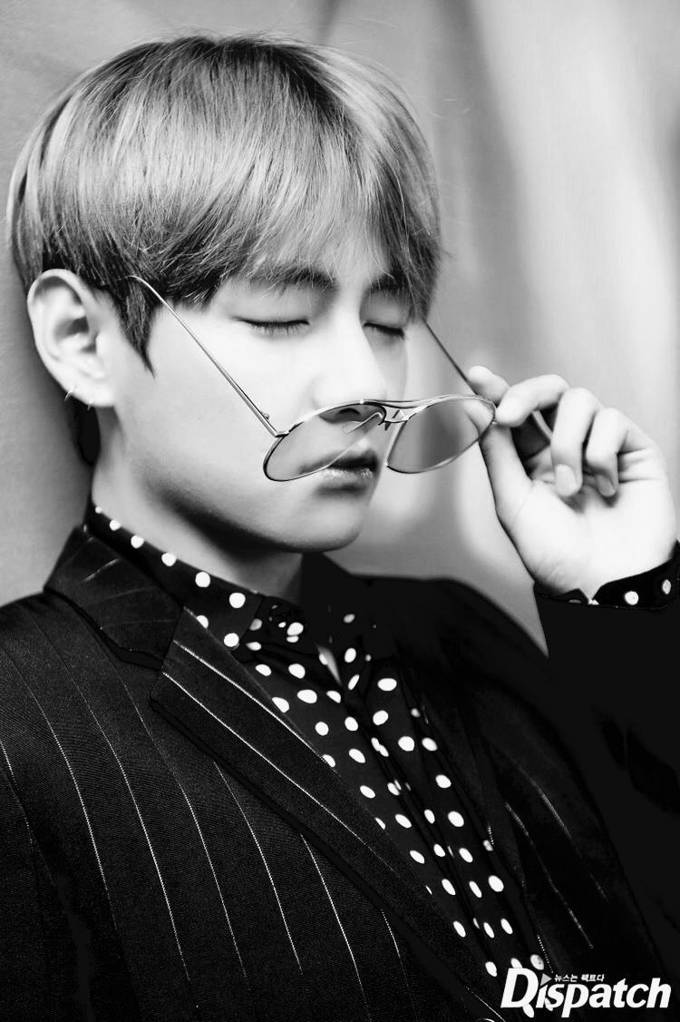 BTS V Black Wallpapers Wallpaper Cave