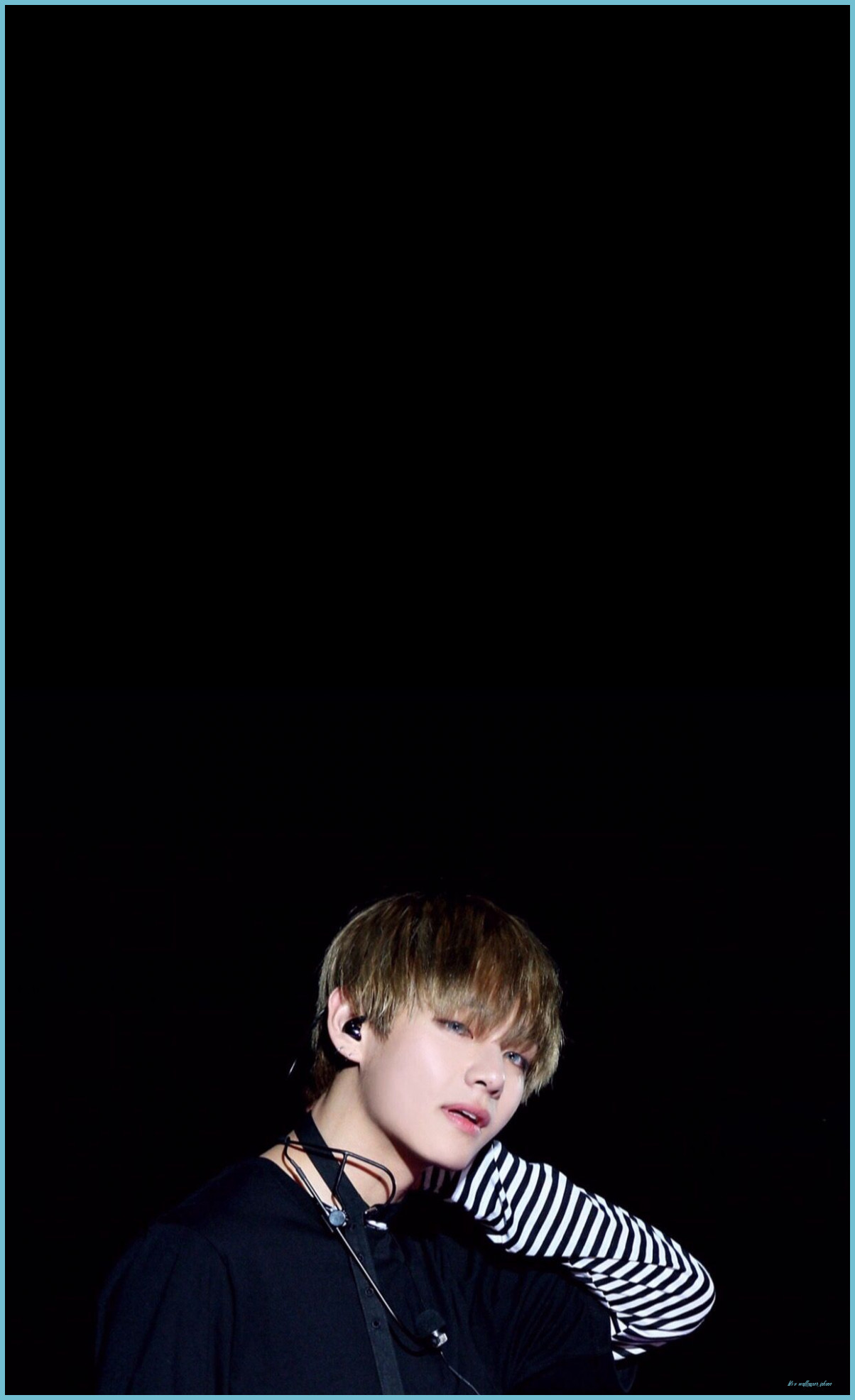 BTS V Black Wallpapers Wallpaper Cave