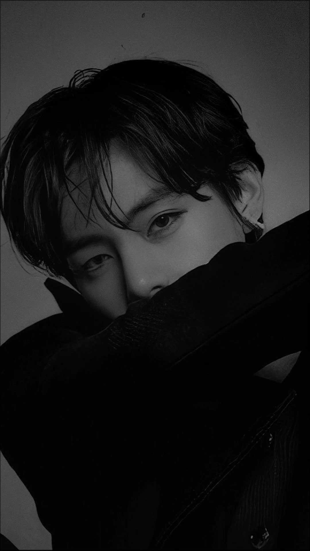 BTS V Black Wallpapers Wallpaper Cave