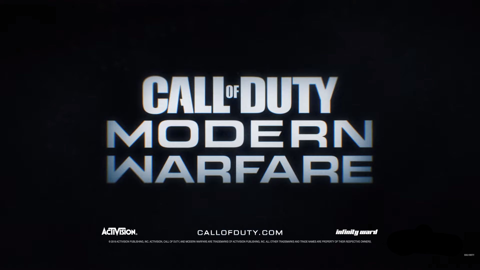 Call Of Duty Modern Warfare Logo Wallpapers Wallpaper Cave