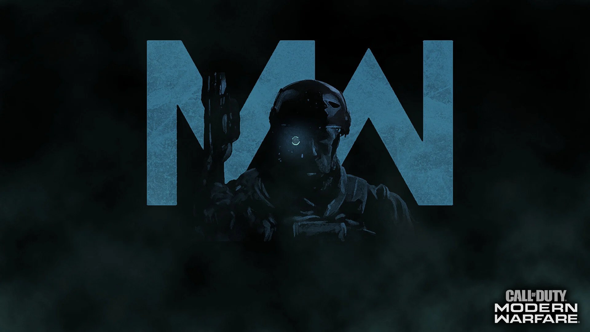 Call Of Duty Modern Warfare Logo Wallpapers Wallpaper Cave