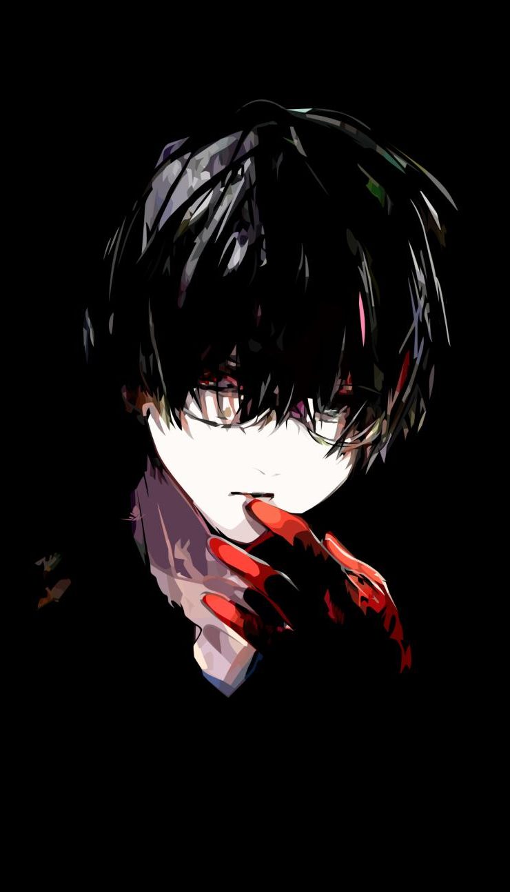 Black Anime iPhone Wallpapers Wallpaper Cave