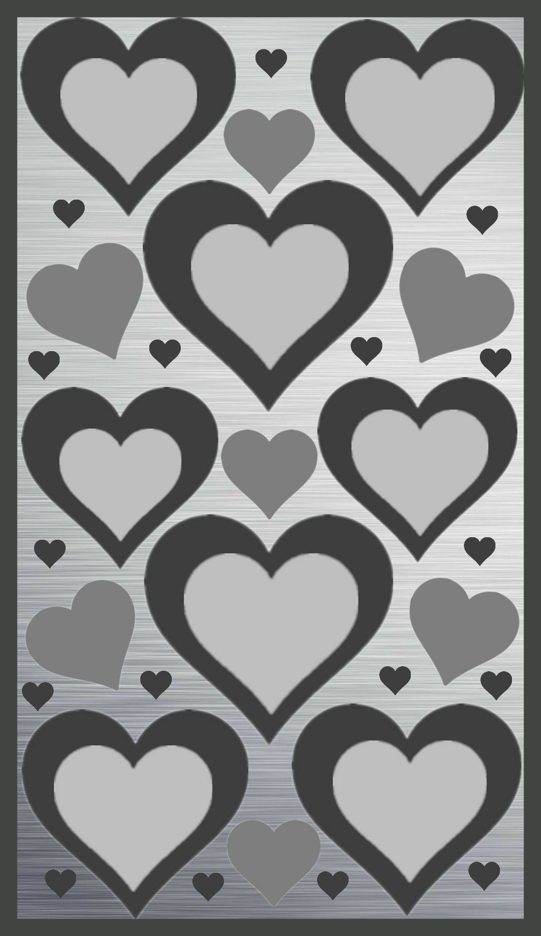 Grey Heart Wallpapers Wallpaper Cave
