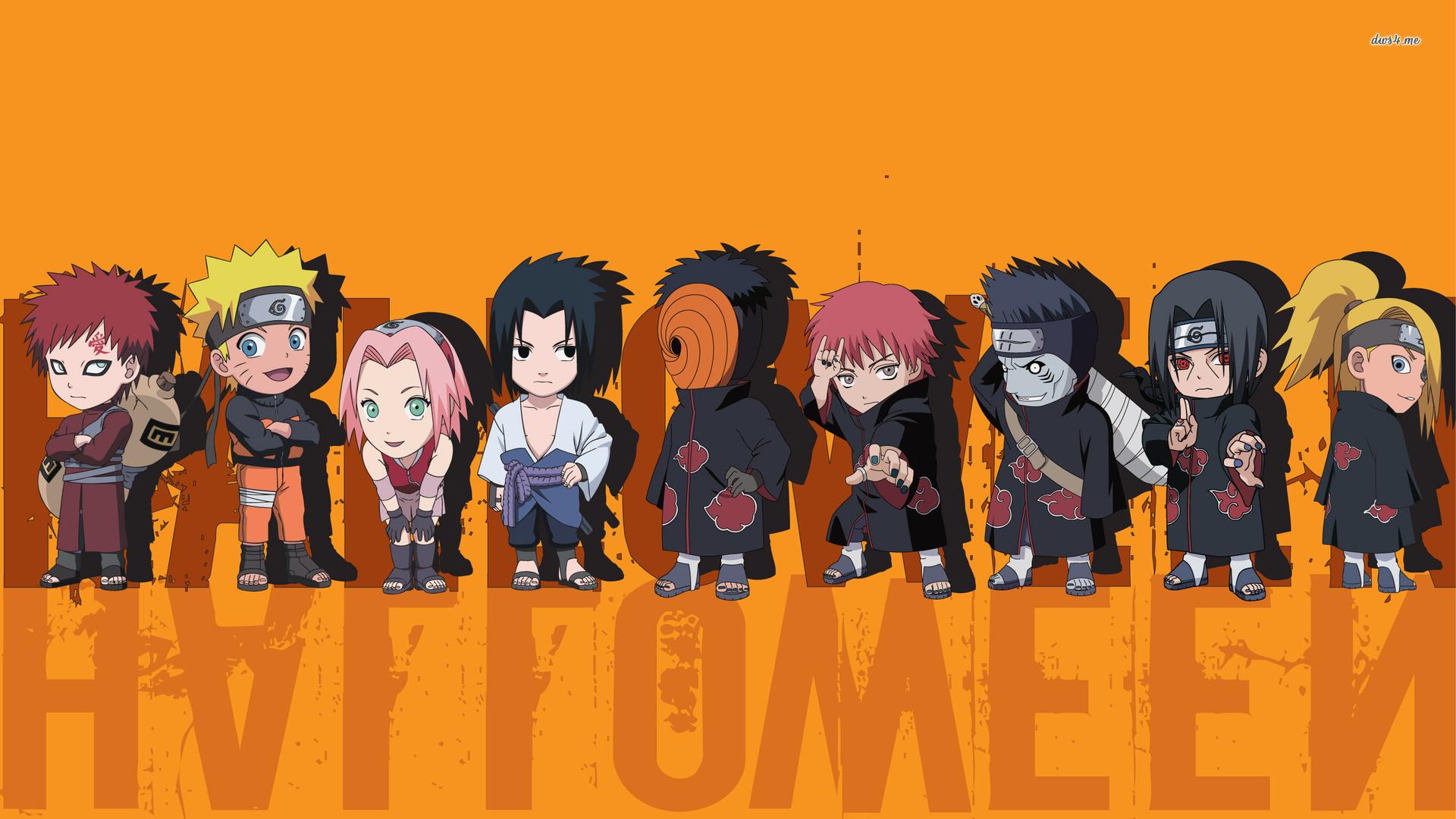 Naruto Halloween Wallpapers Wallpaper Cave