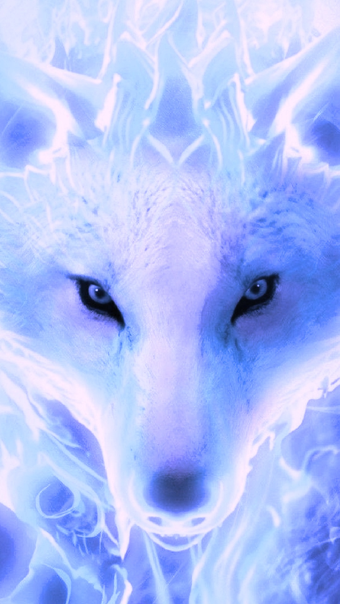 Cool Blue Wolf Wallpapers Wallpaper Cave