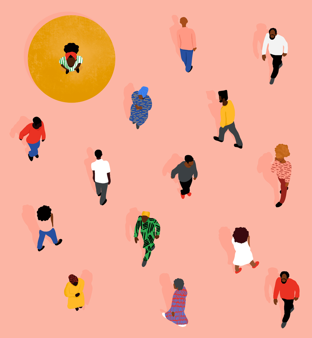 African American Art Zoom Background