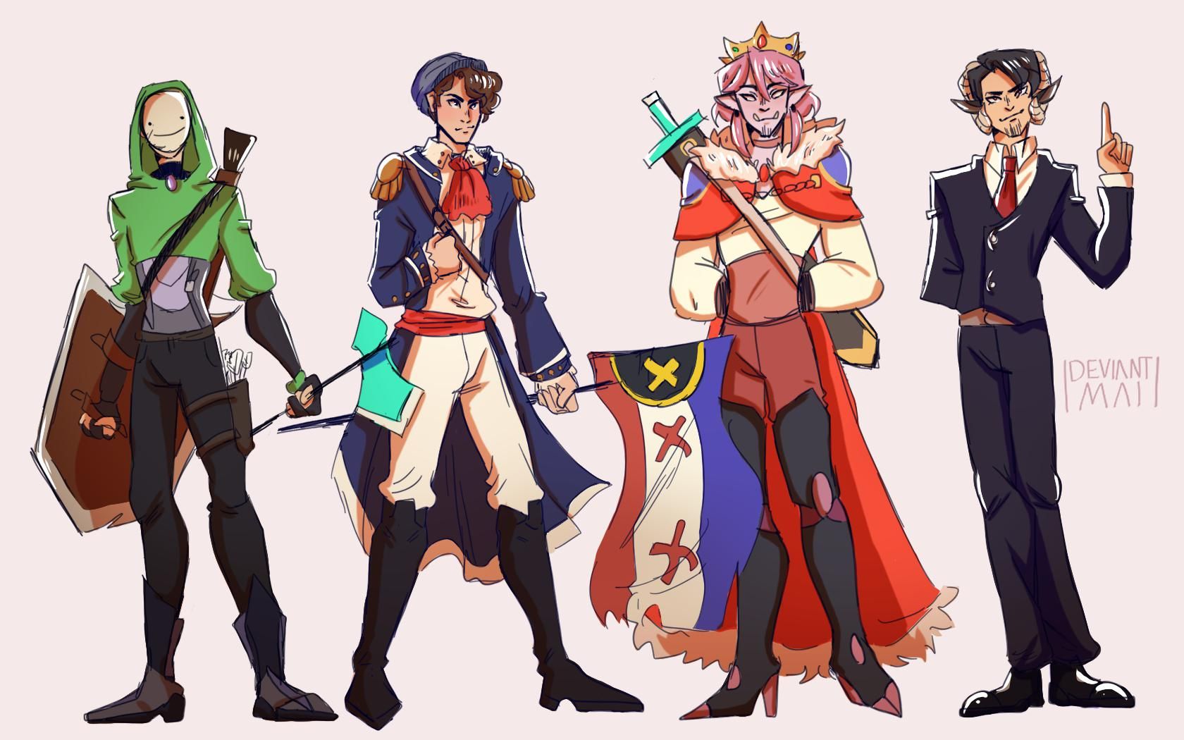 Dream SMP Fanart Wallpapers Wallpaper Cave