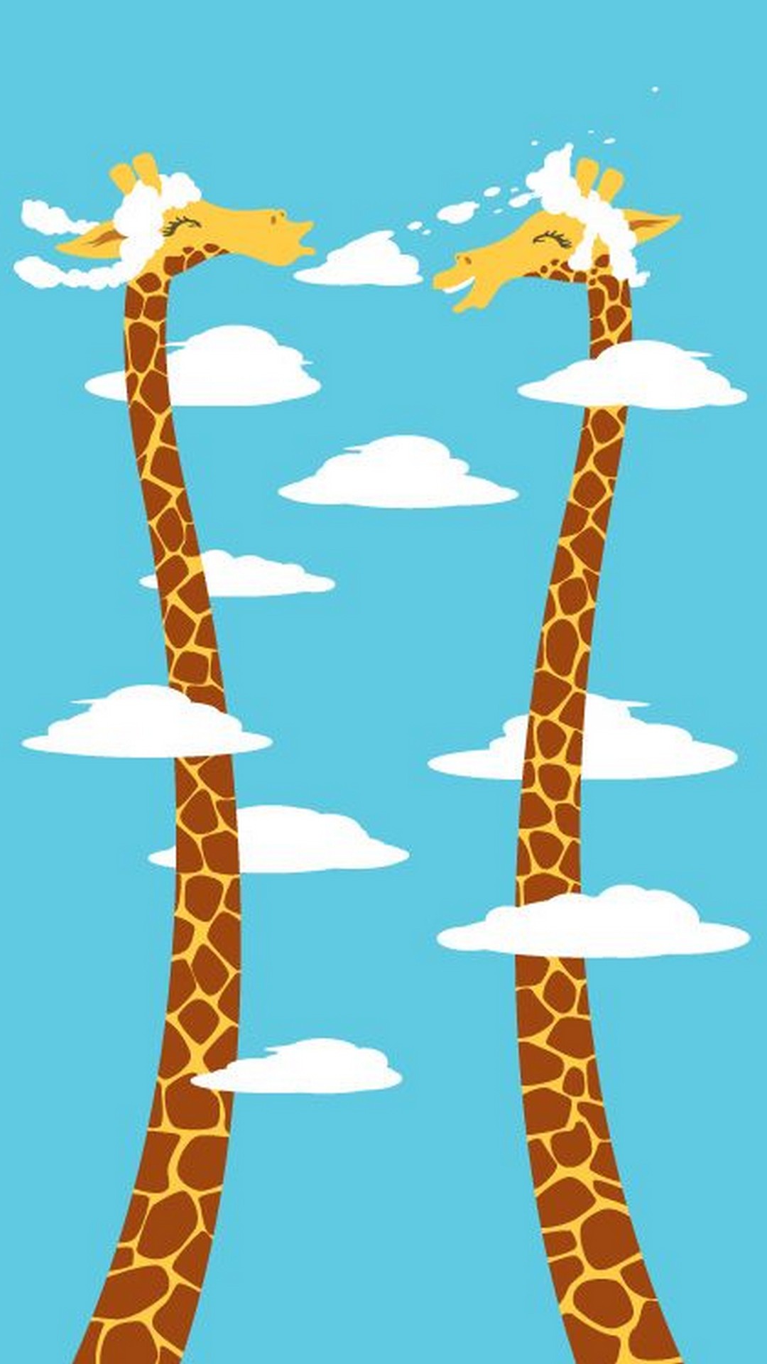 Cute Giraffe iPhone Wallpapers Wallpaper Cave
