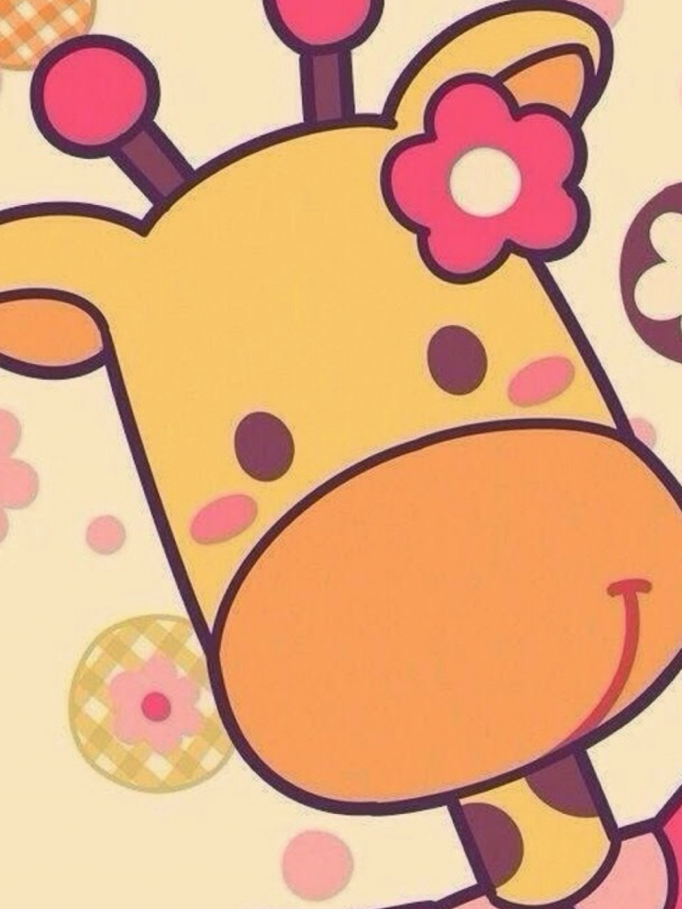Cute Giraffe iPhone Wallpapers Wallpaper Cave