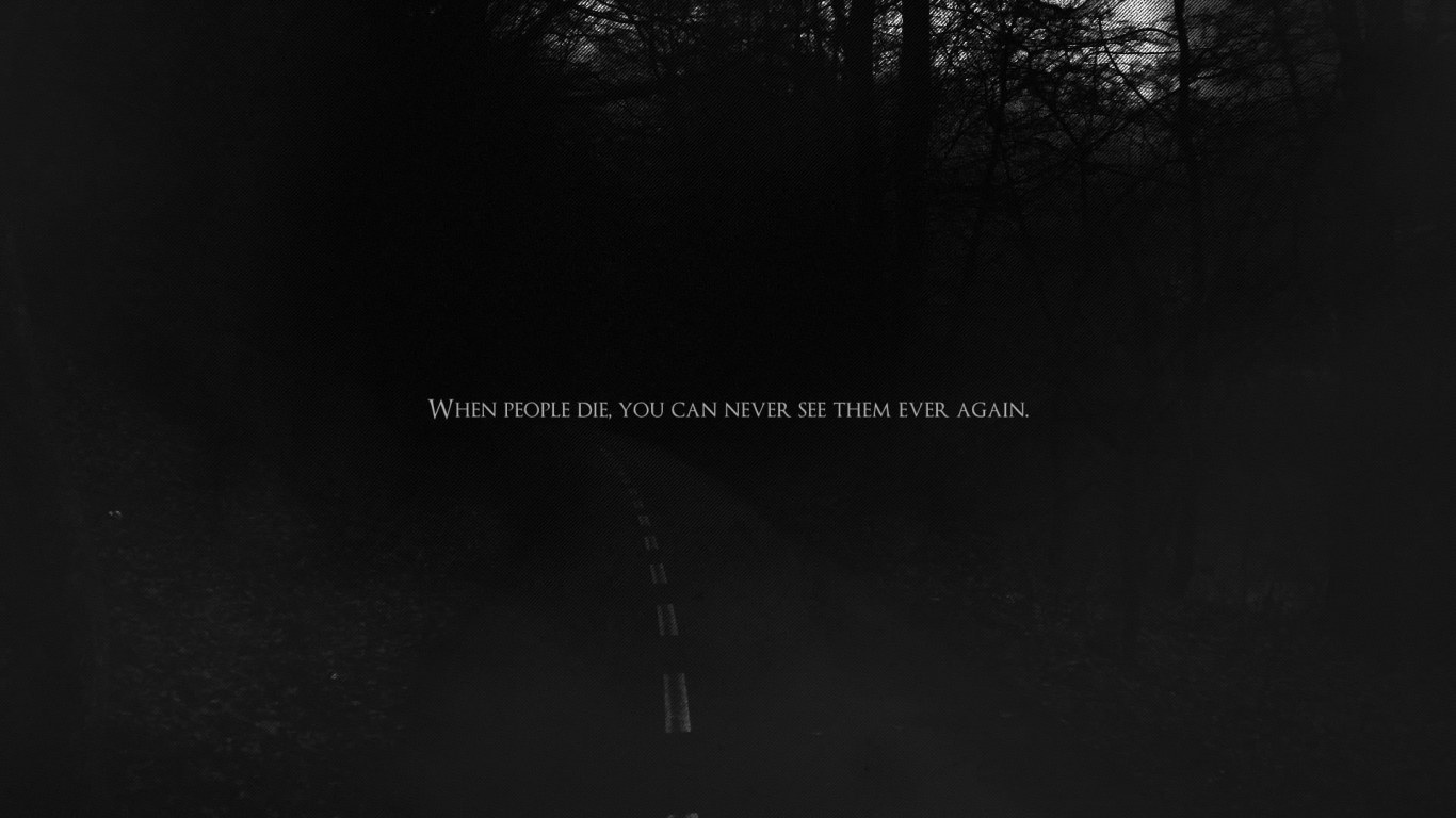 Dark Quote Desktop Wallpapers Wallpaper Cave