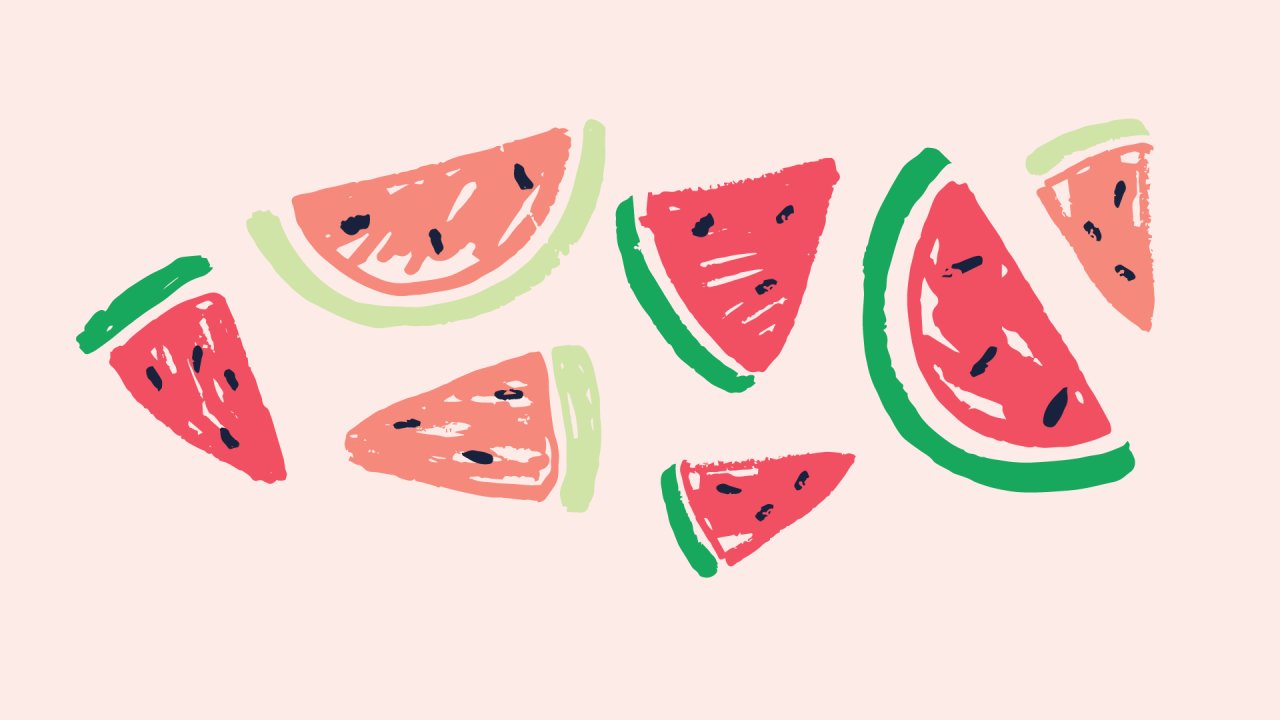 Cute Watermelon Wallpapers Wallpaper Cave