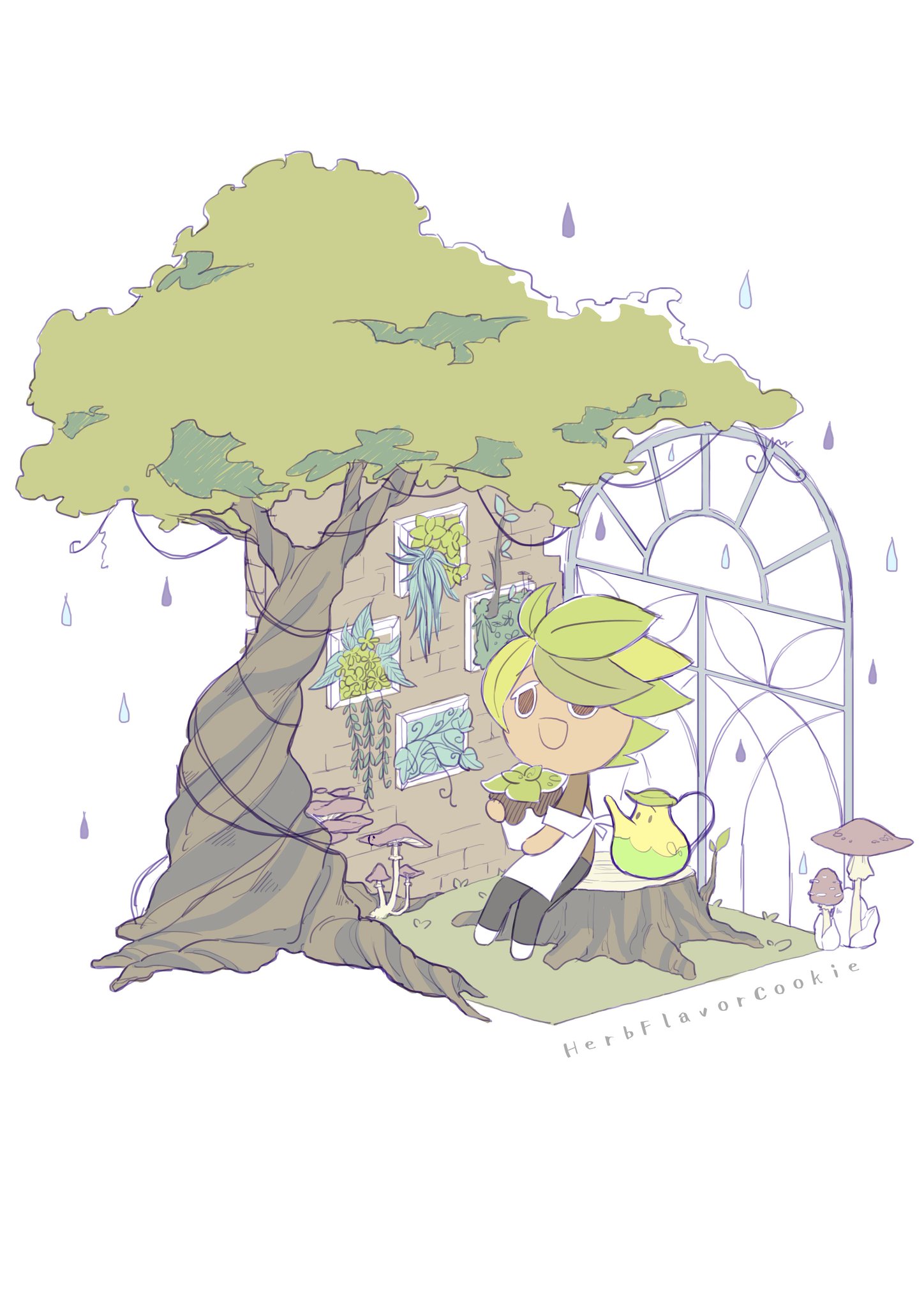 Herb Cookie Wallpapers Wallpaper Cave