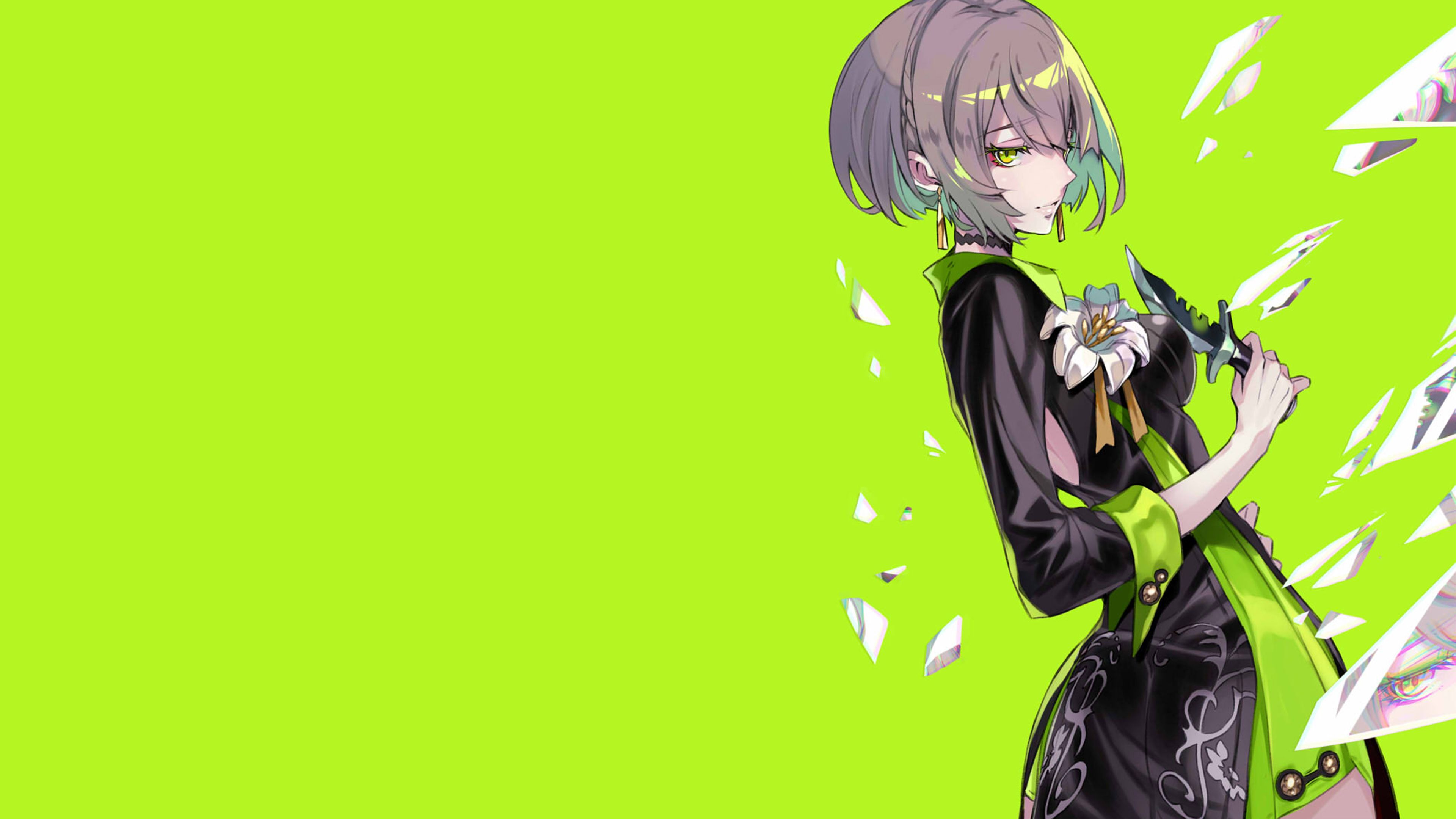 Light Green Aesthetic Anime Wallpapers Wallpaper Cave