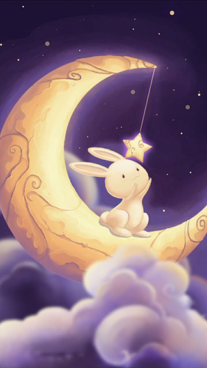 Cute Moon Wallpapers Wallpaper Cave