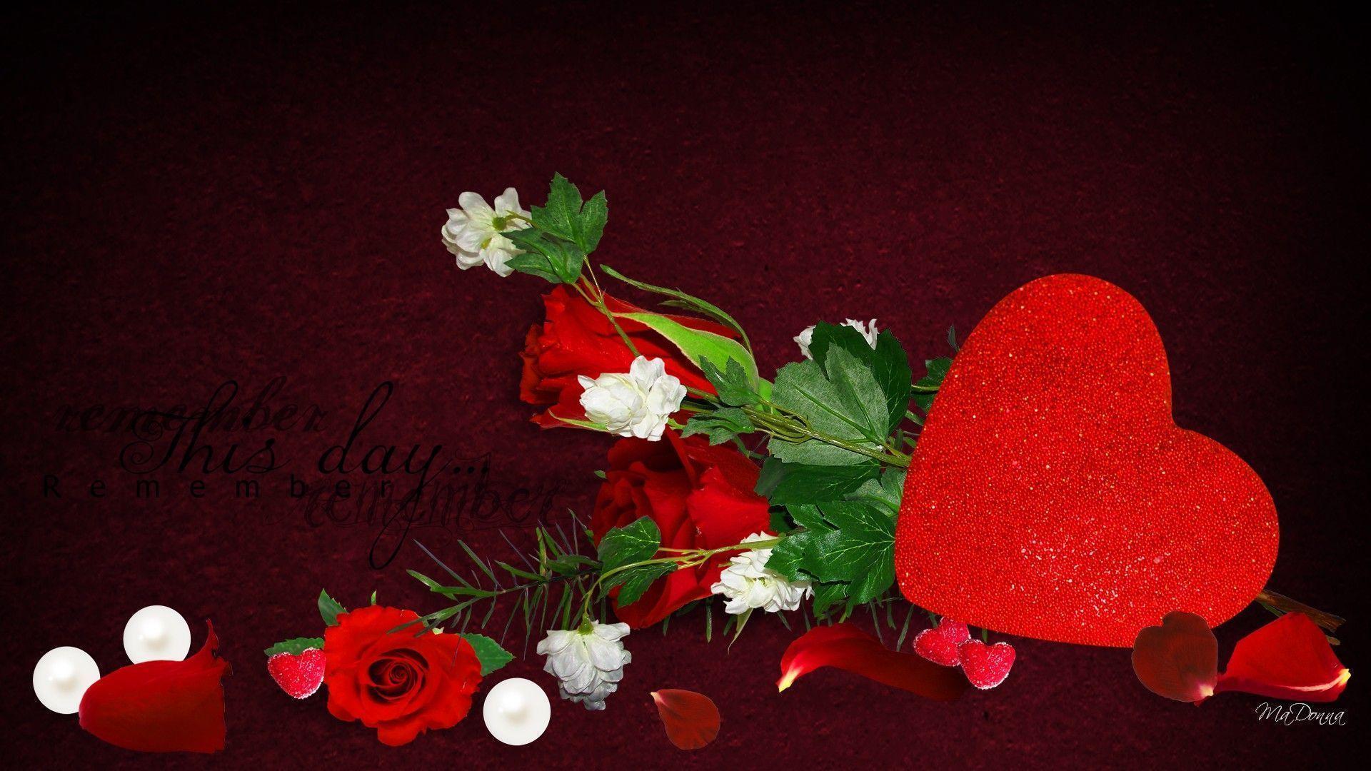Hearts And Flowers Wallpapers Wallpaper Cave
