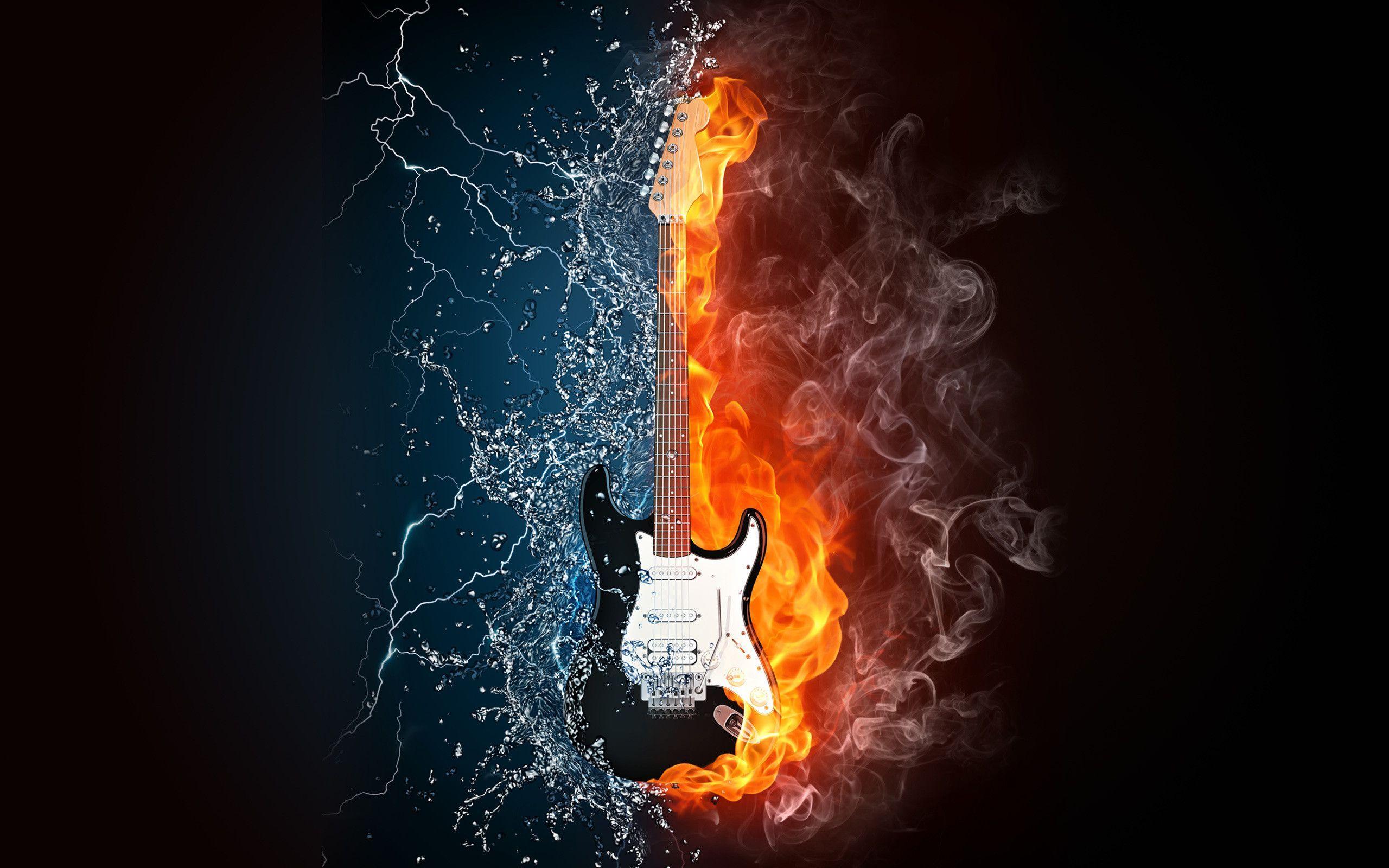 Awesome Guitar Wallpapers Wallpaper Cave