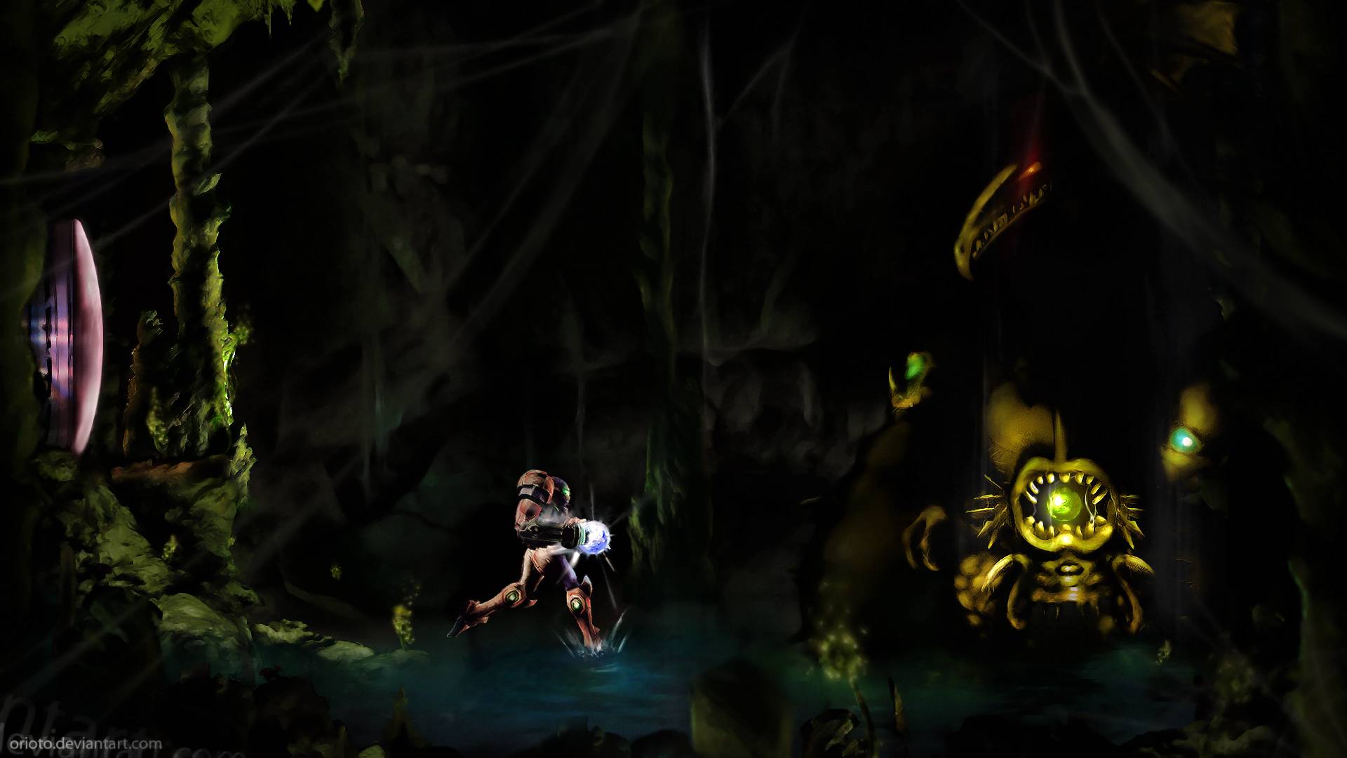Super Metroid Wallpapers Wallpaper Cave