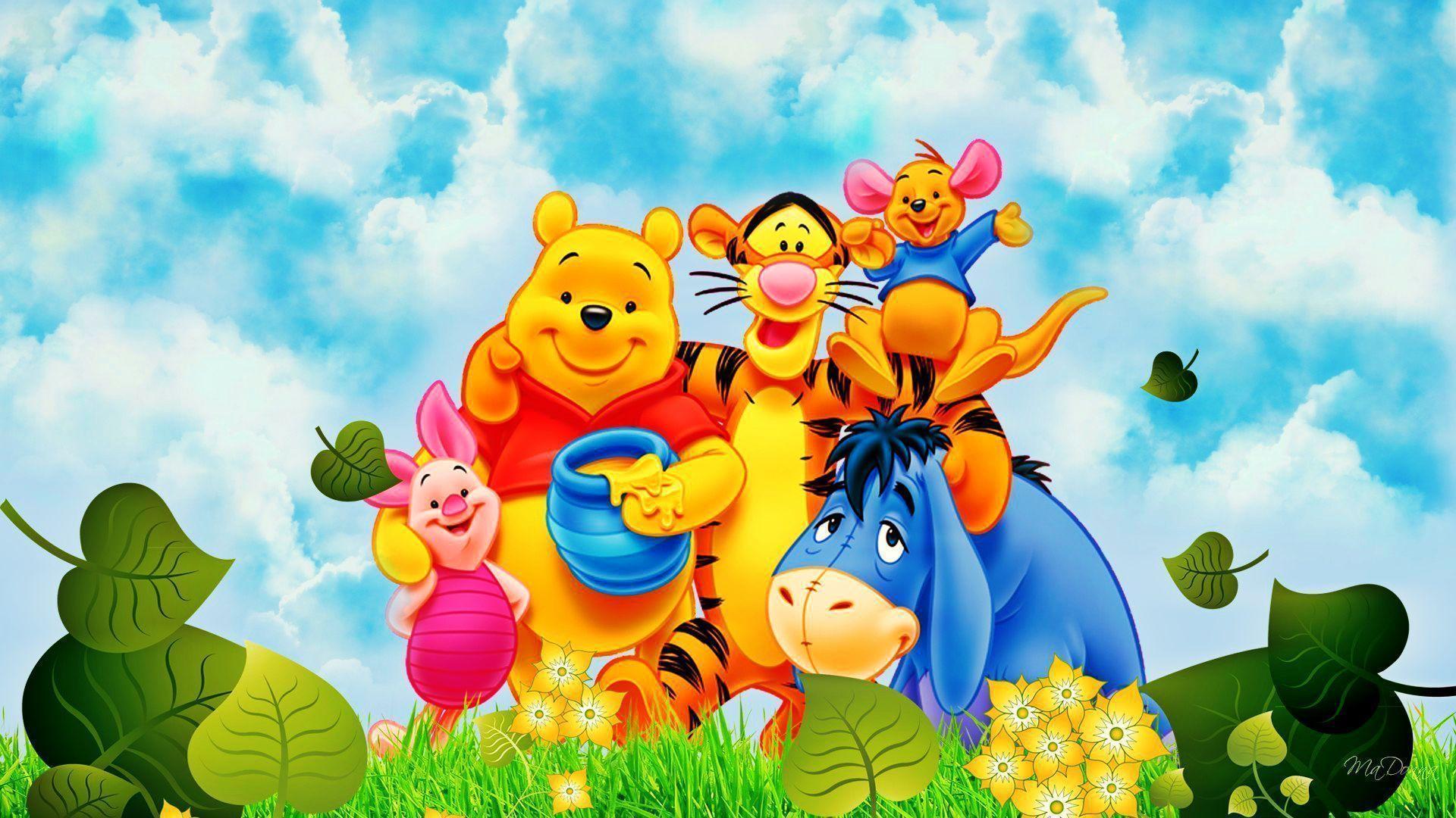 Winnie The Pooh And Friends Wallpapers Wallpaper Cave
