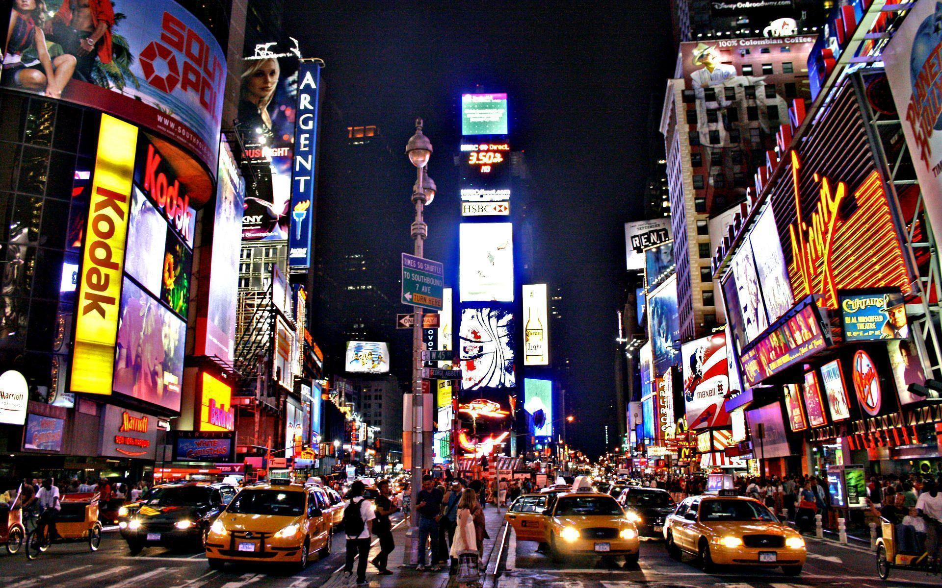 NYC At Night Wallpapers Wallpaper Cave