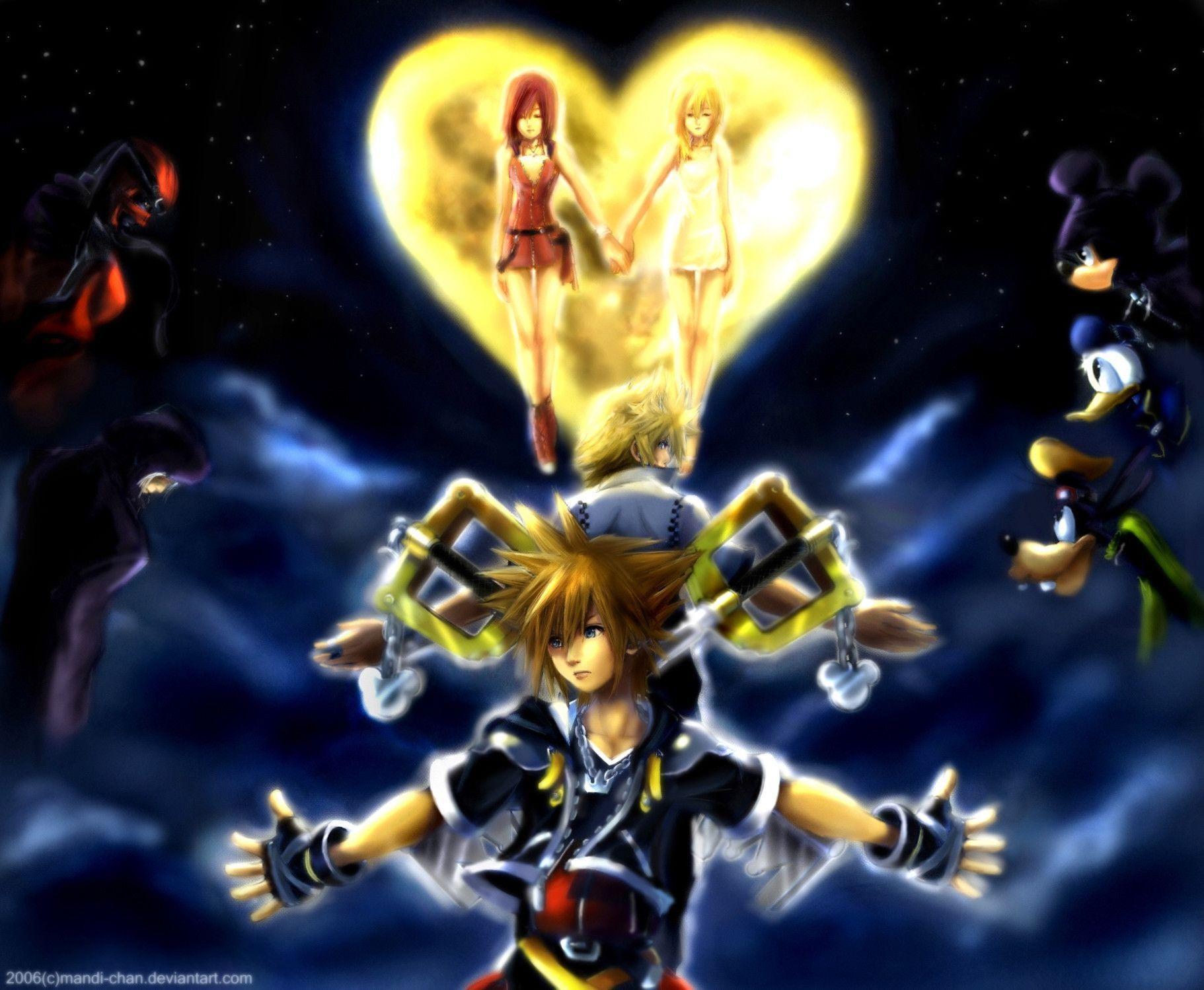 Kingdom Hearts 2 Wallpapers Wallpaper Cave