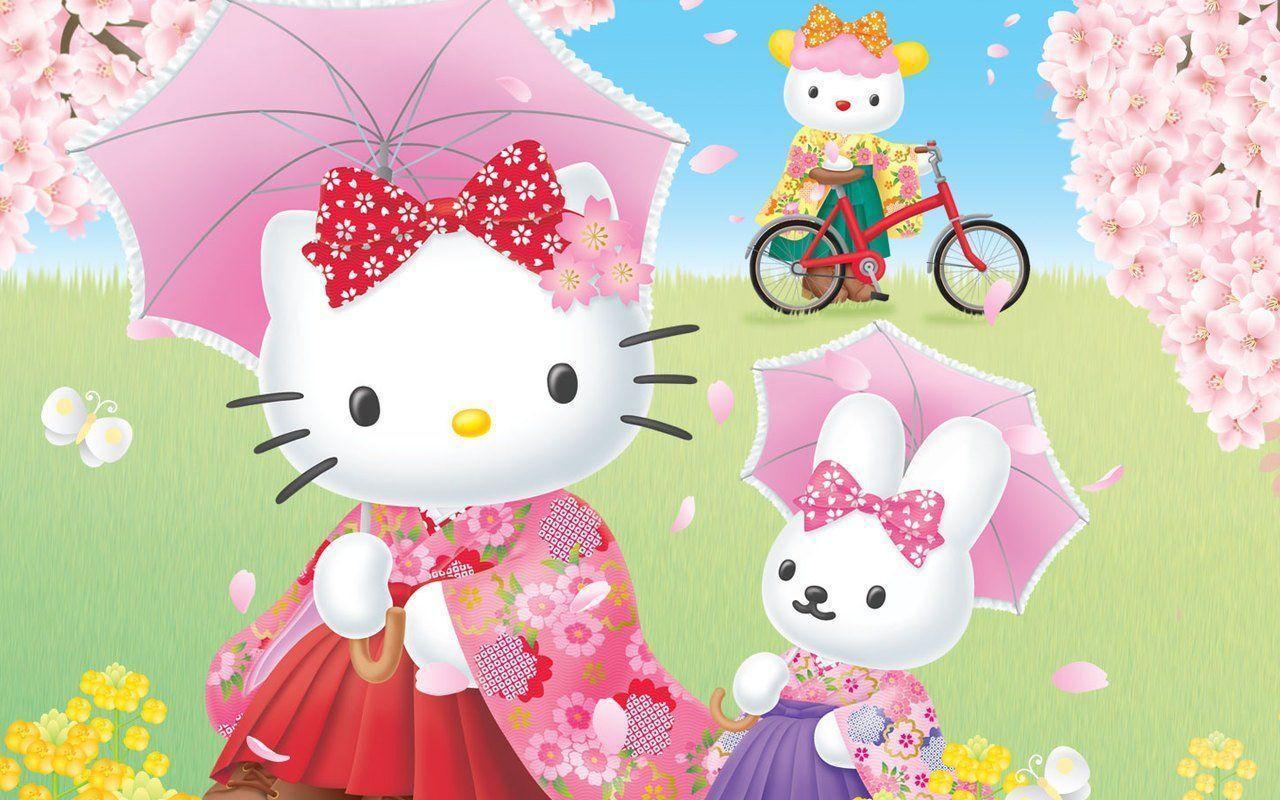 Hello Kitty And Friends Wallpapers Wallpaper Cave