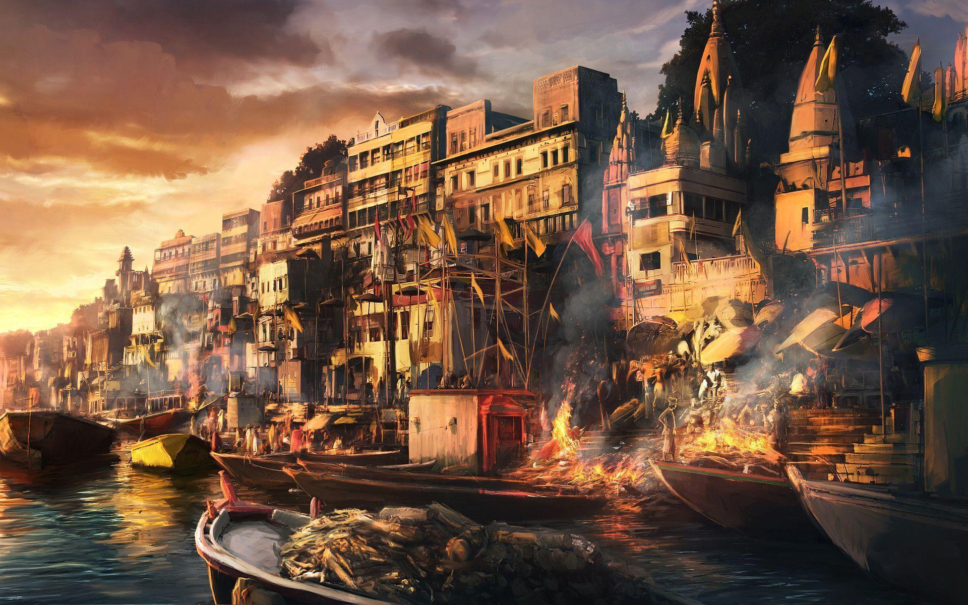 Fantasy City Wallpapers Wallpaper Cave
