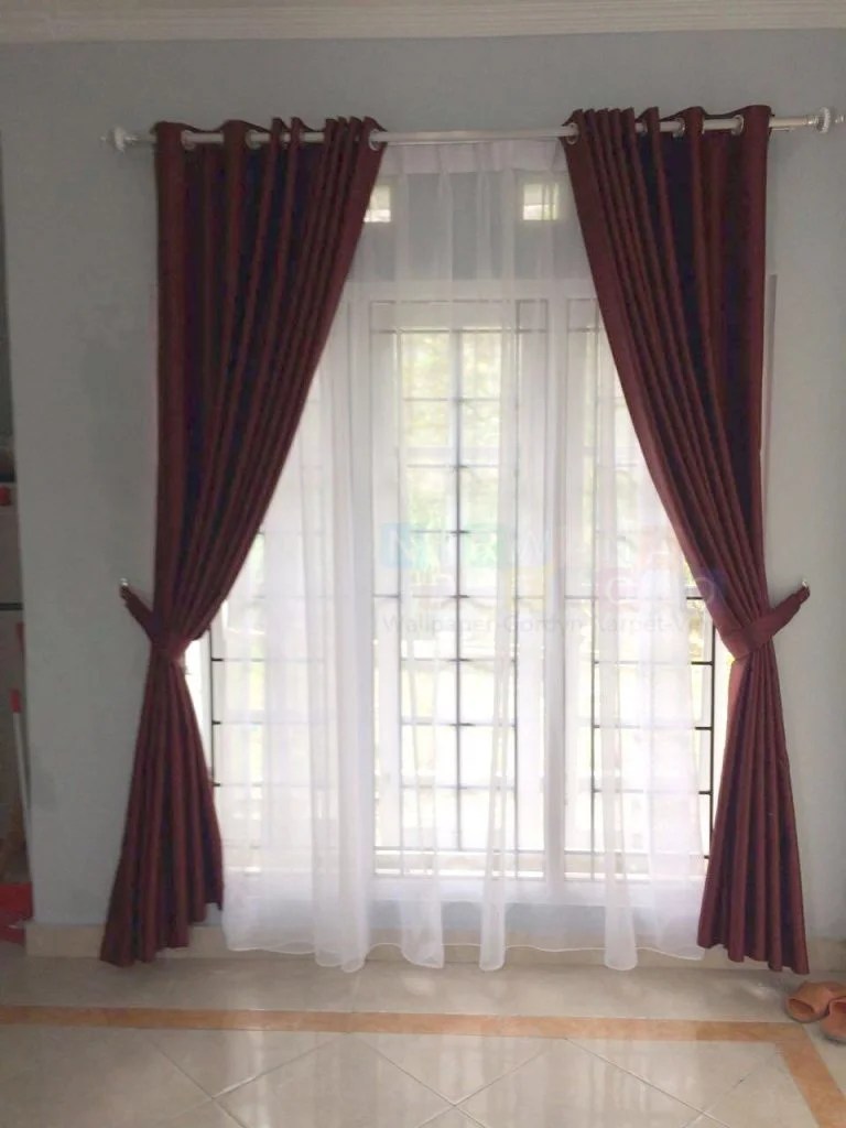 Pemasangan Gorden di Perumahan Fasco Village, Yogyakarta Nirwana Deco