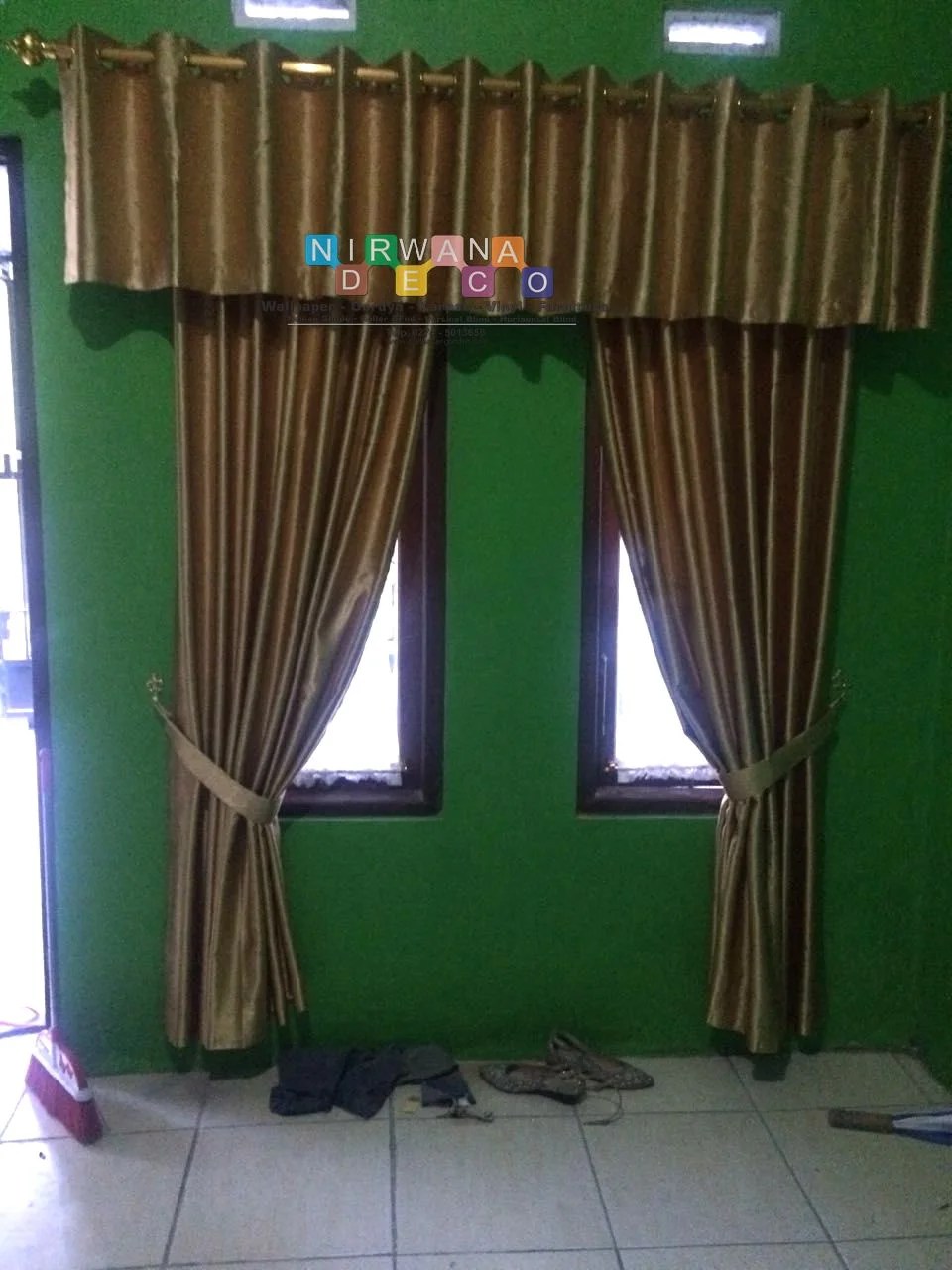Pemasangan Gorden Di Perum Ndalem Giripeni, Kulon Progo, Yogyakarta