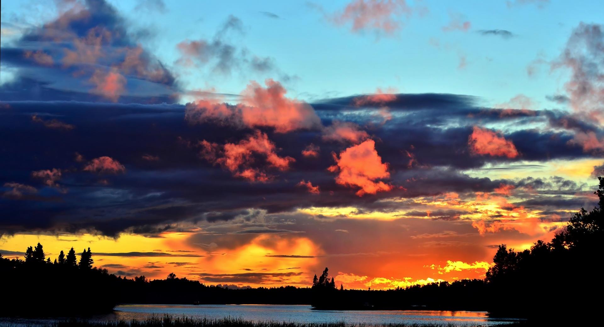 Quebec Sunset Wallpaper HD Download