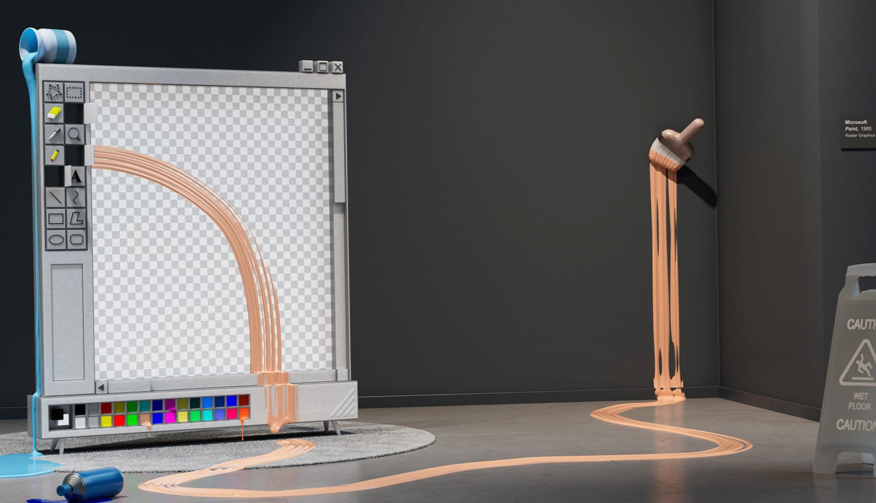 Microsoft Paint Wallpaper HD Download