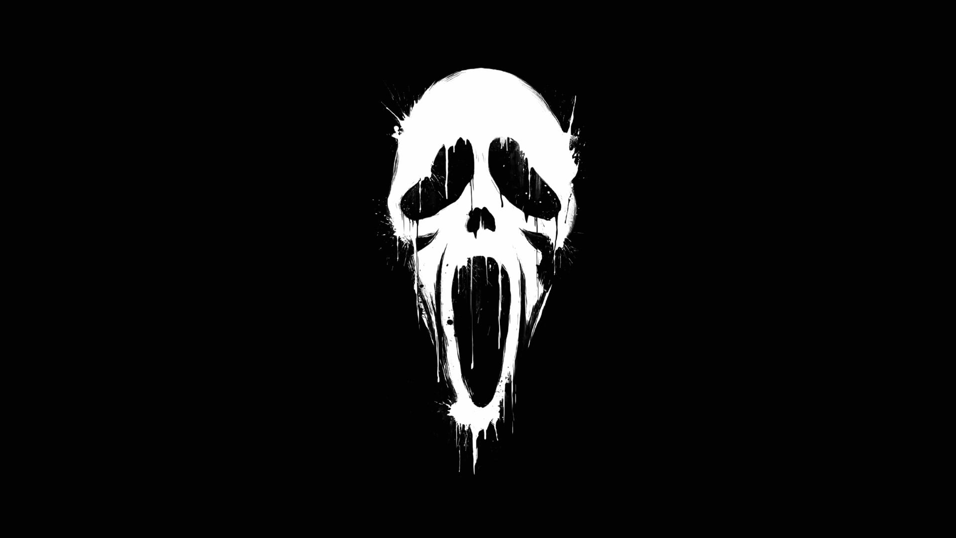 Digital Art Ghostface 1024 x 1024 iPad wallpaper download