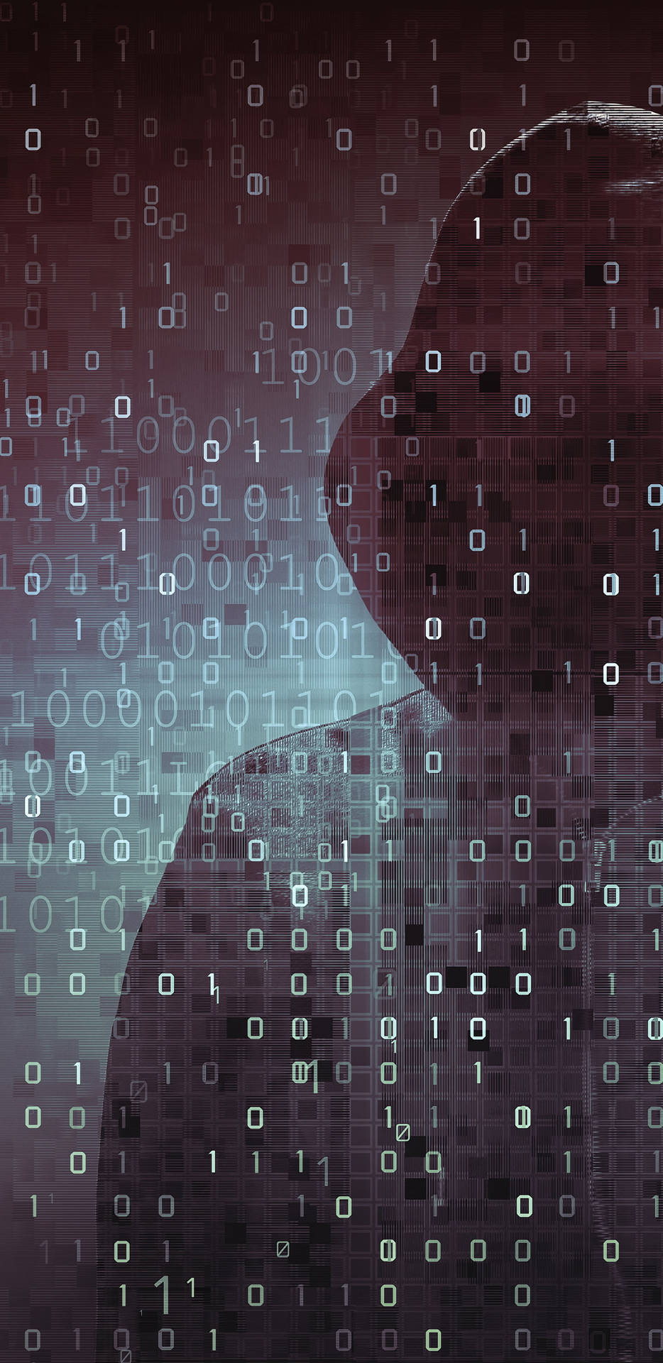 Download Hacker Binary Code Pattern Hacking Android Wallpaper