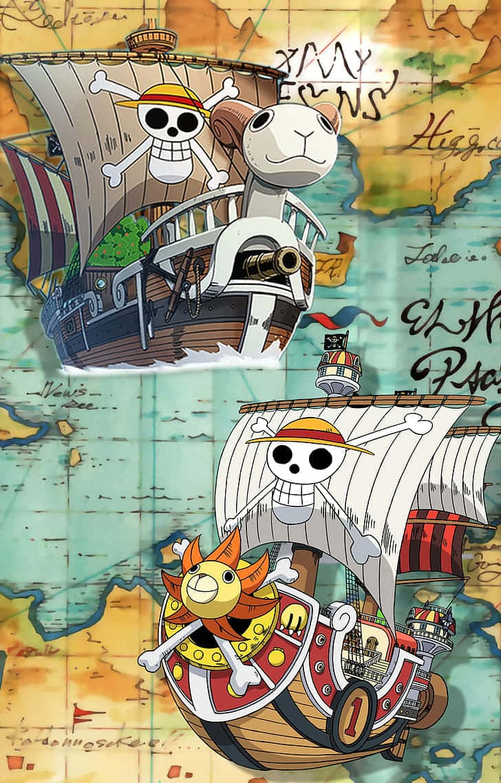 Download The Thousand Sunny, a symbol of adventure and exploration
