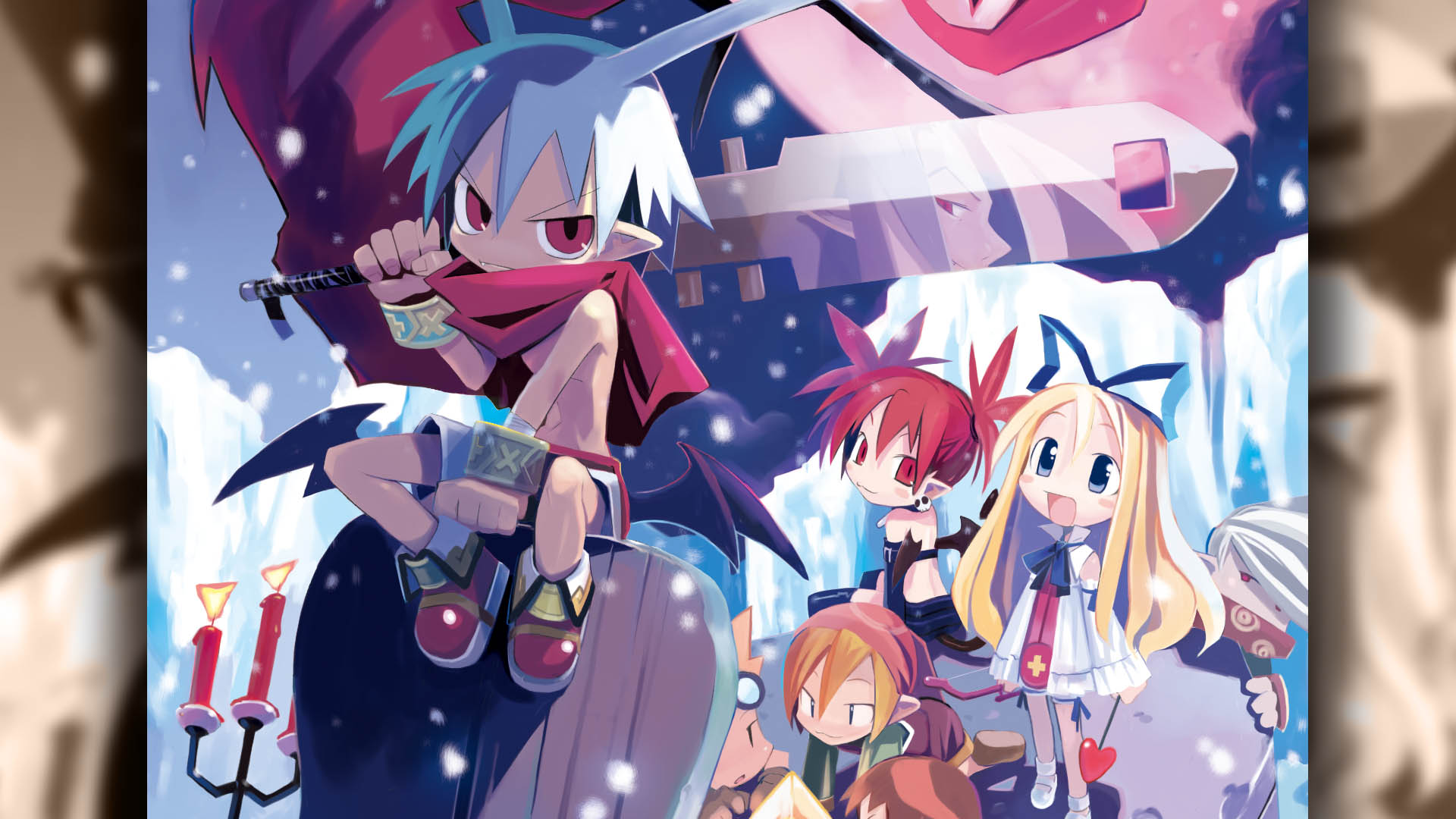 Disgaea PC Wallpaper 006 Laharl Wallpapers Ethereal Games